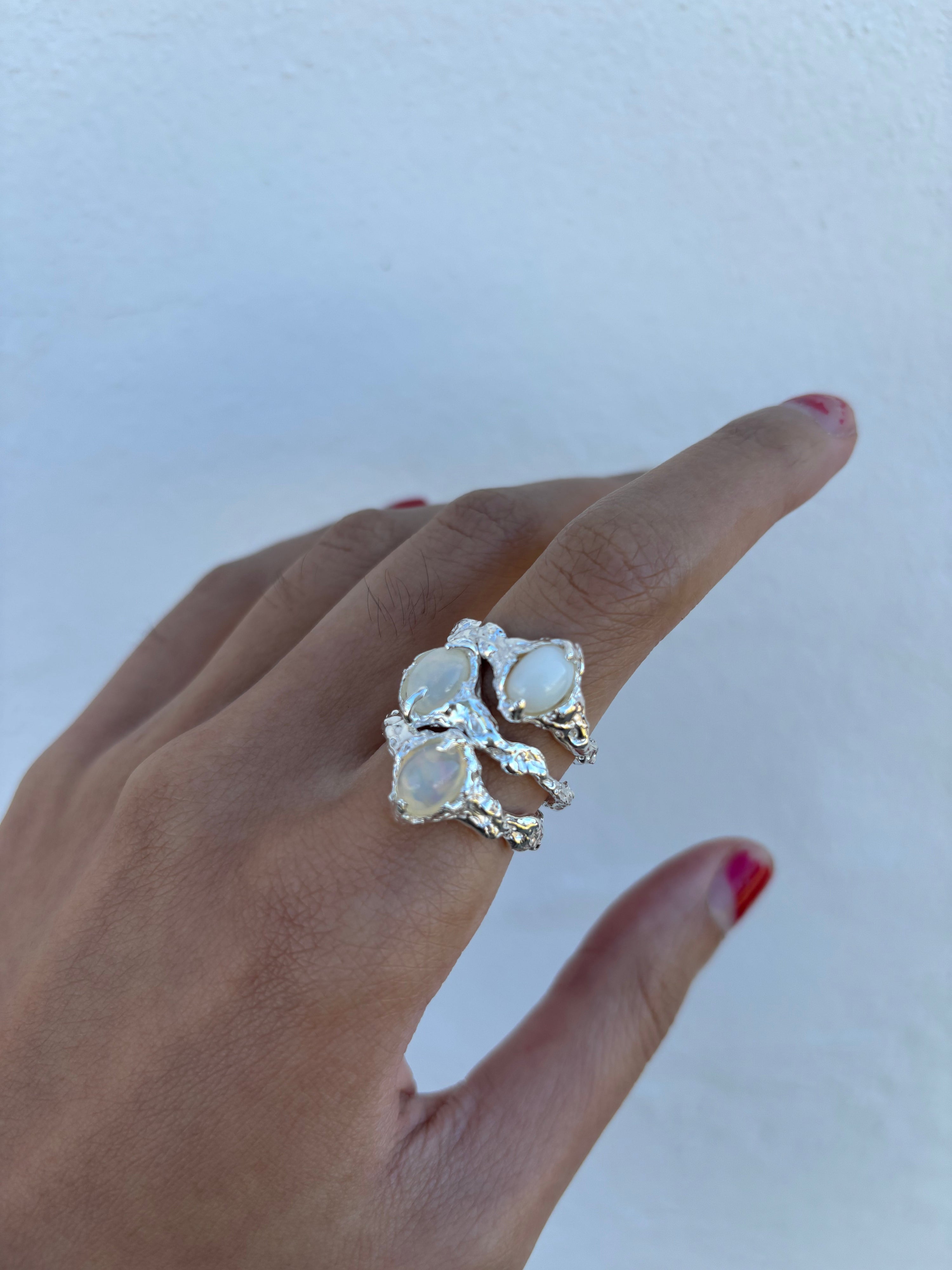 Nymph ring - silver