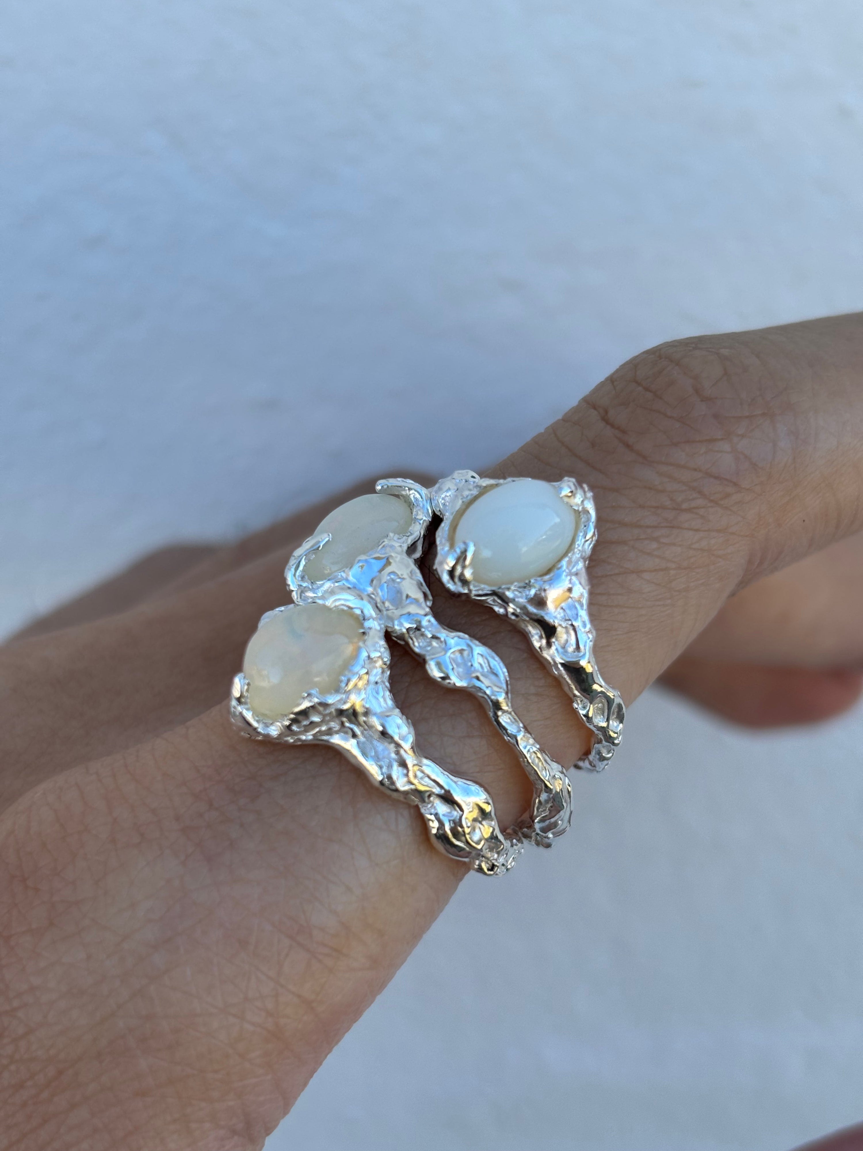Nymph ring - silver