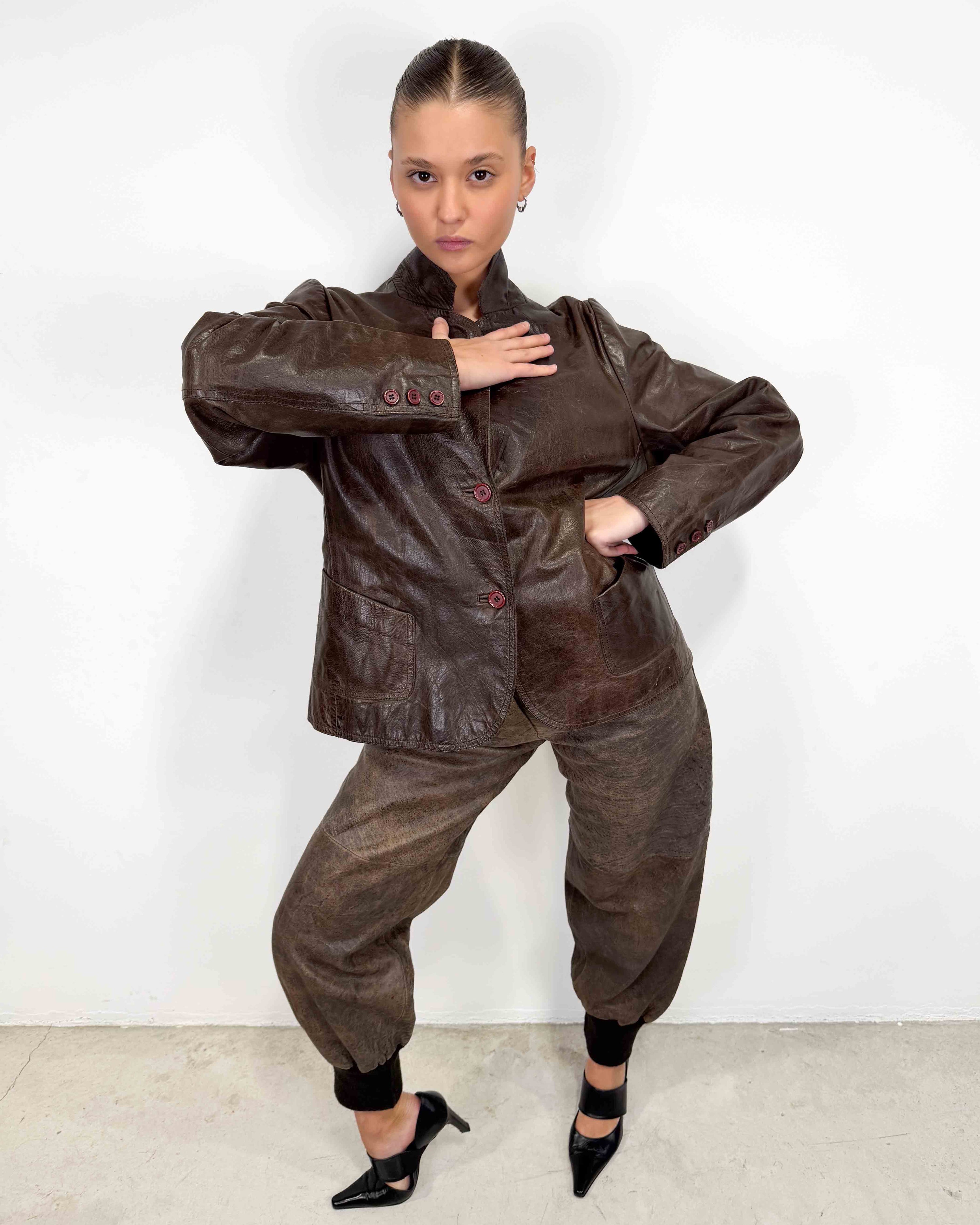 The sonia leather jacket
