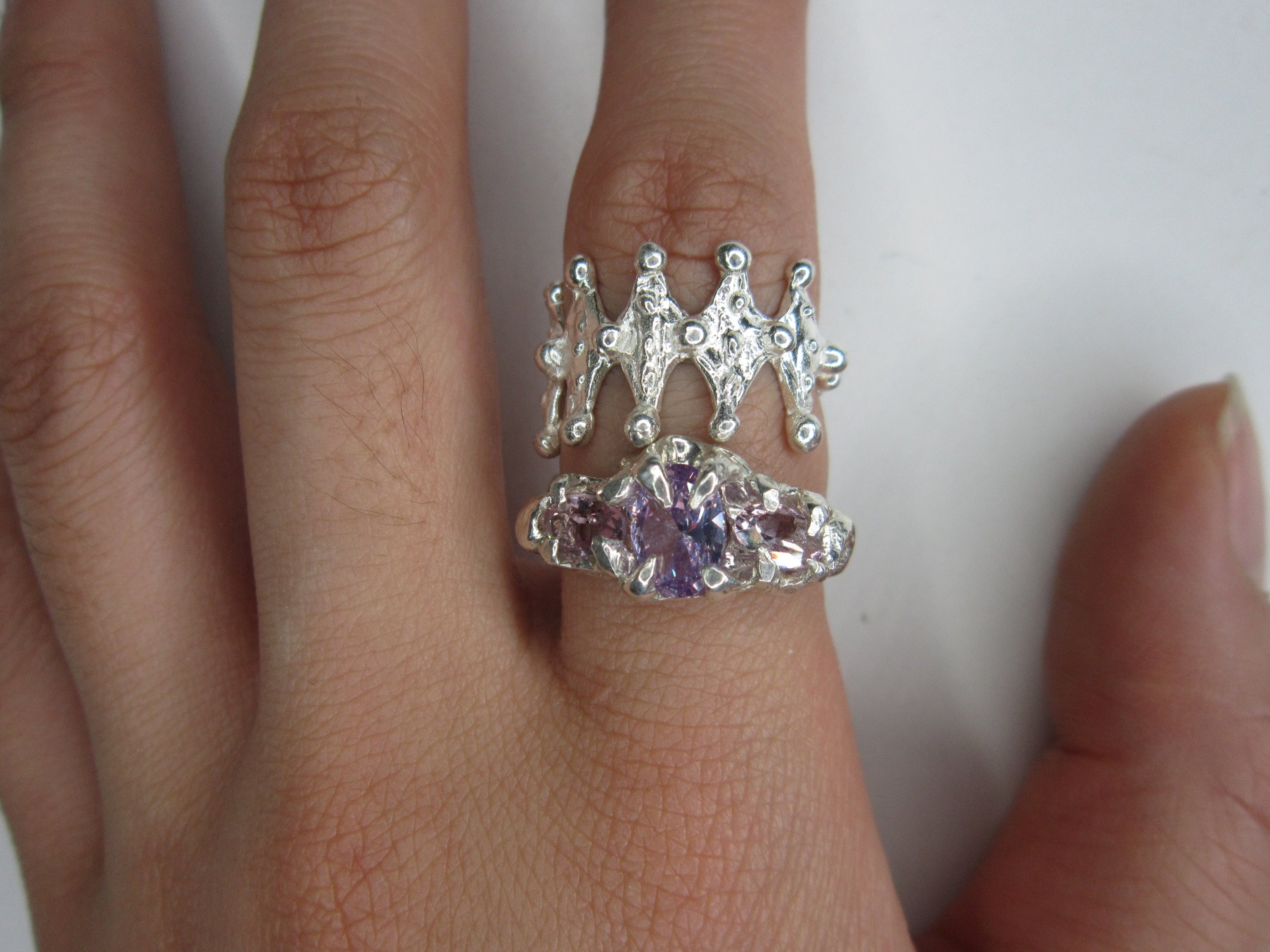 Maeve ring (purple)