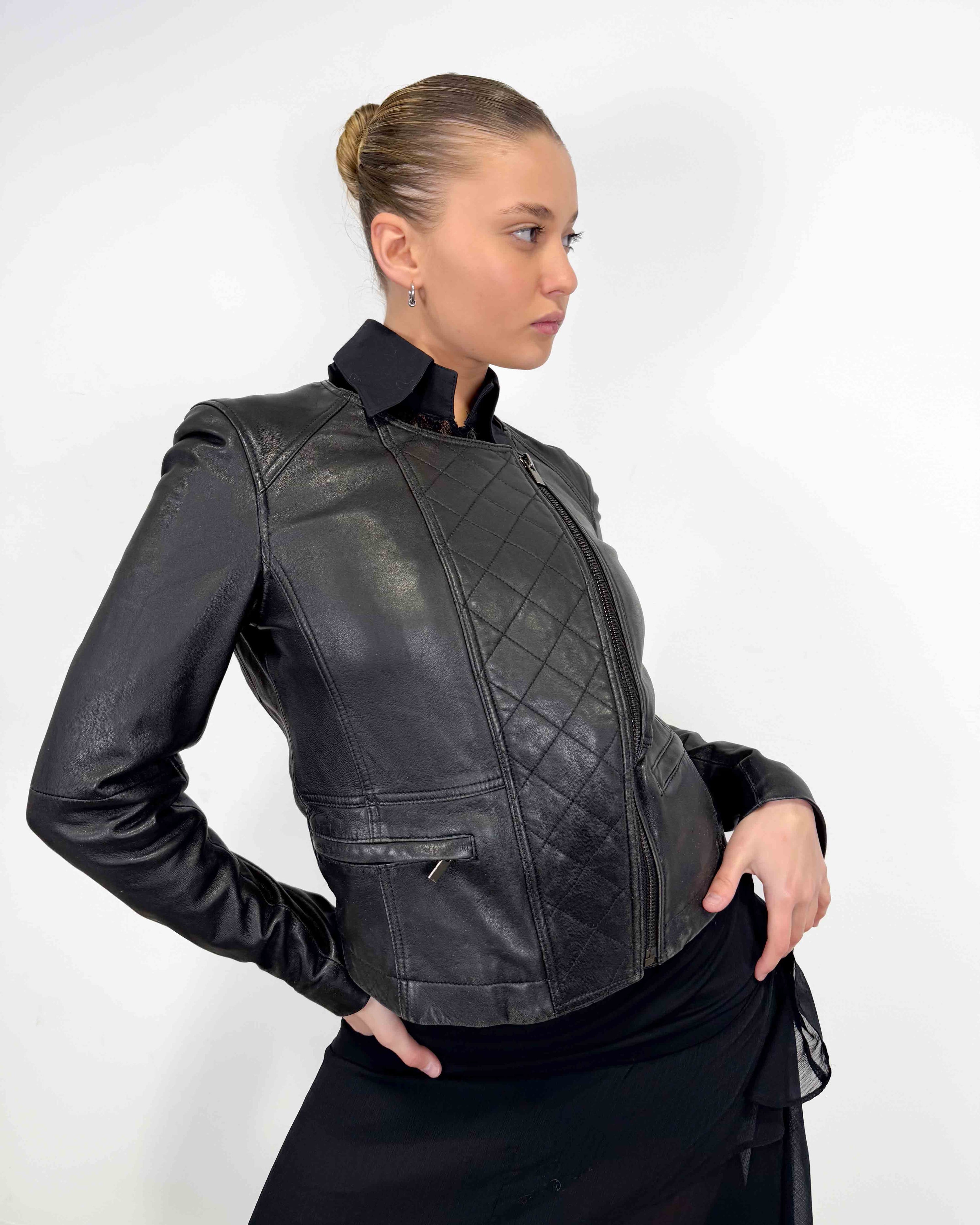 The tamara leather jacket