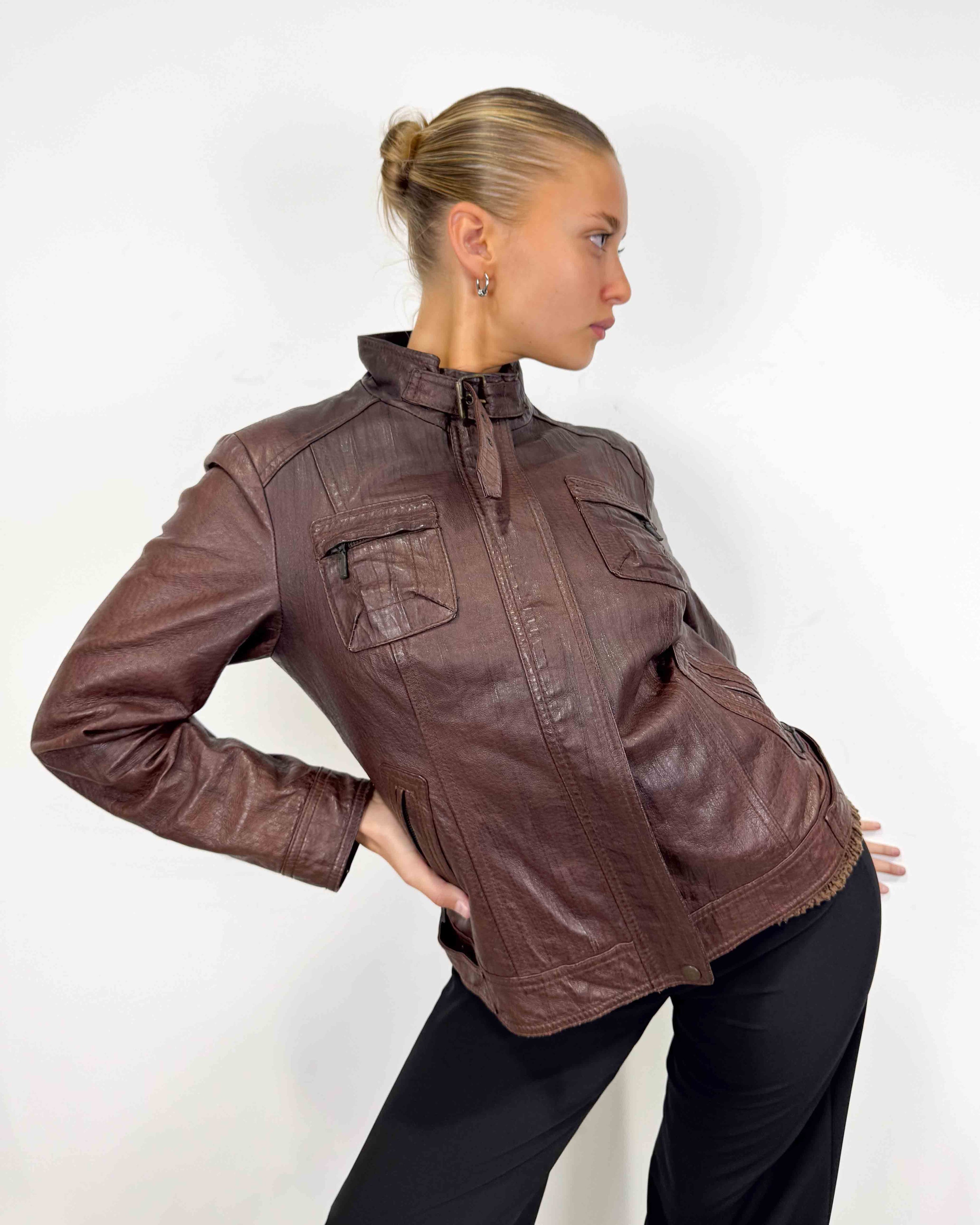 The coraline leather jacket