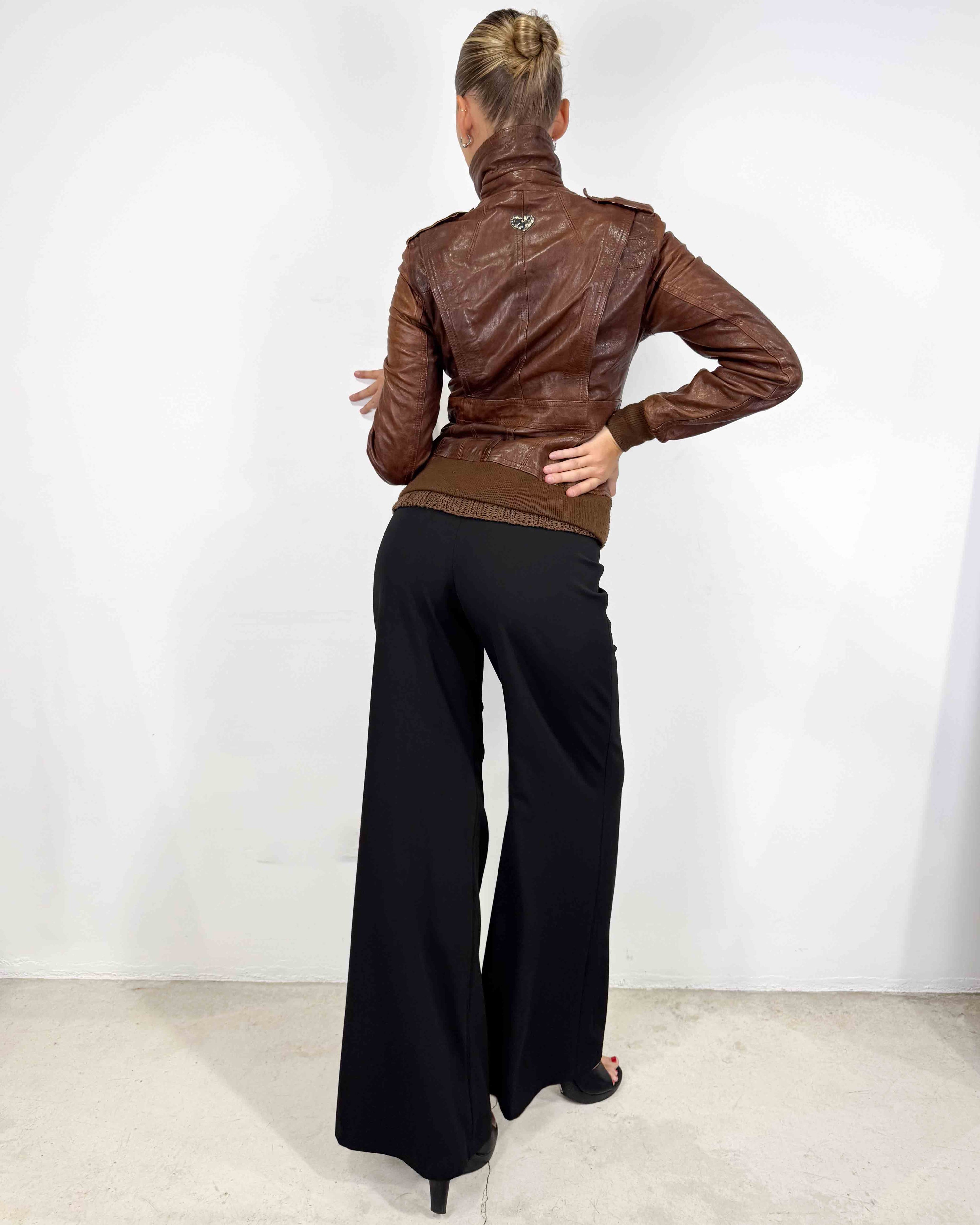 The dalia leather jacket