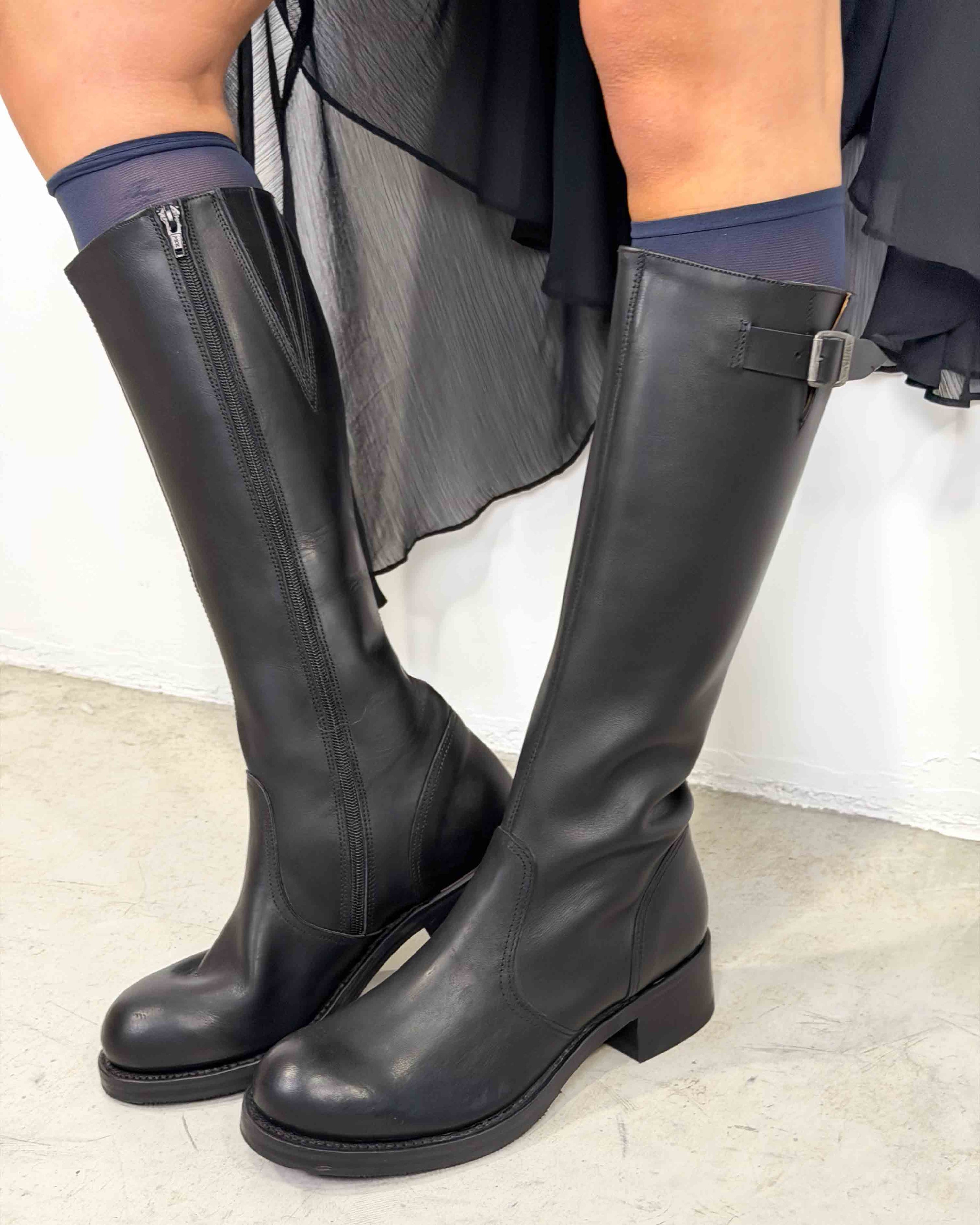 The katherine leather boots