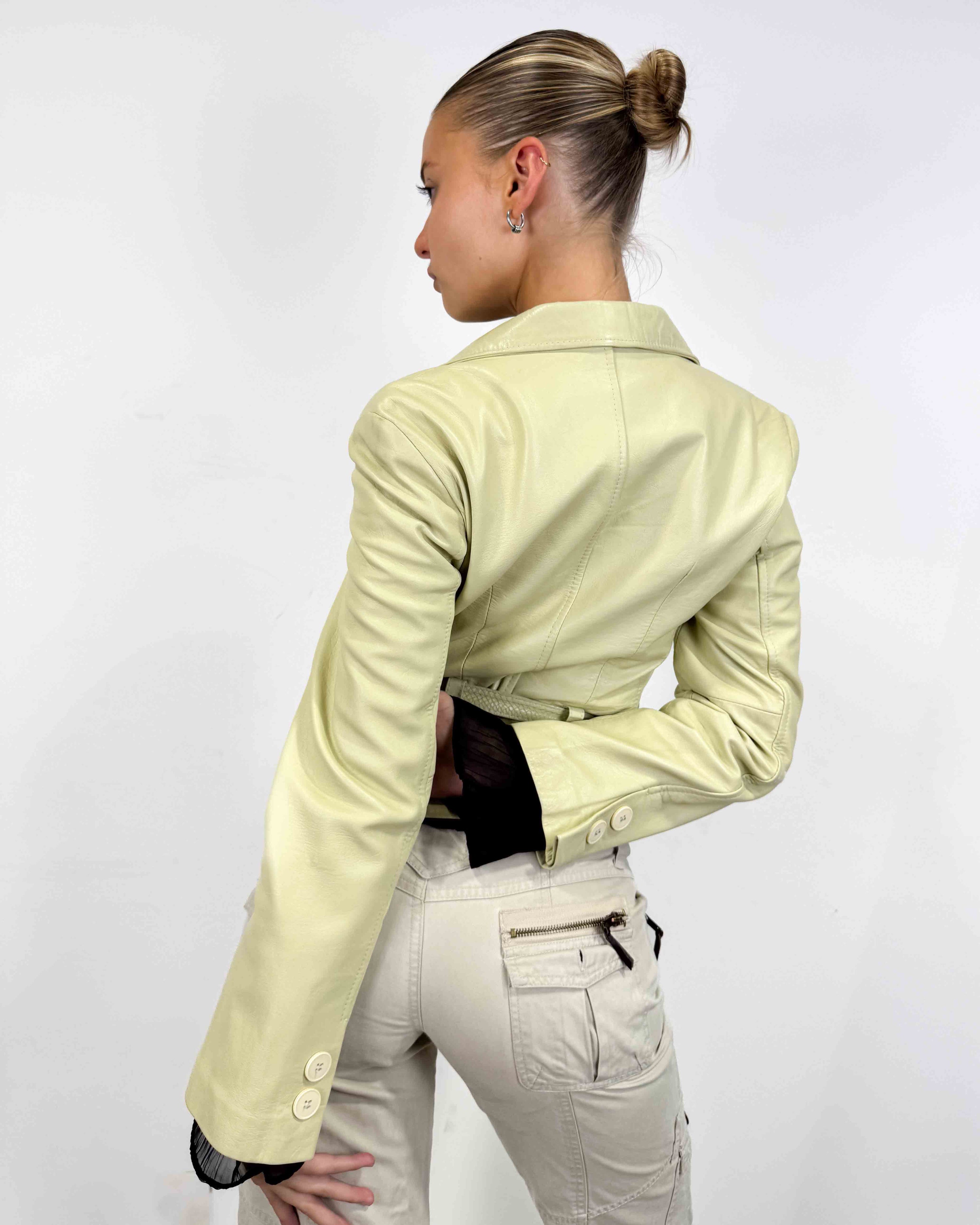 The gabriella leather jacket