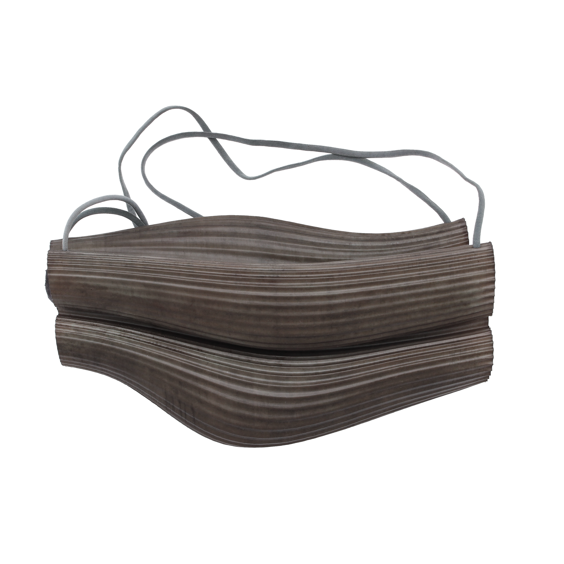Rubber sling bag, dyed