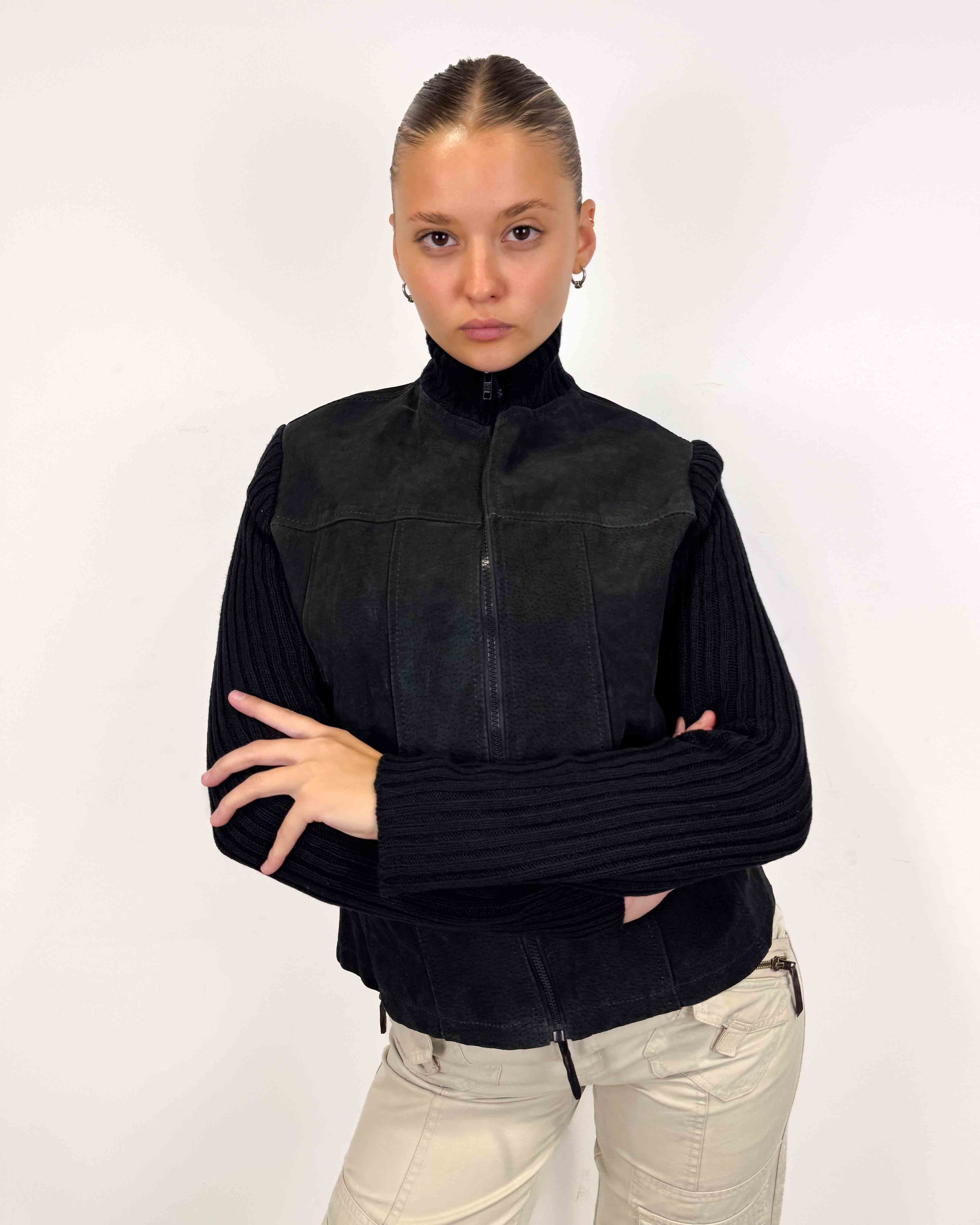 The enya leather jacket