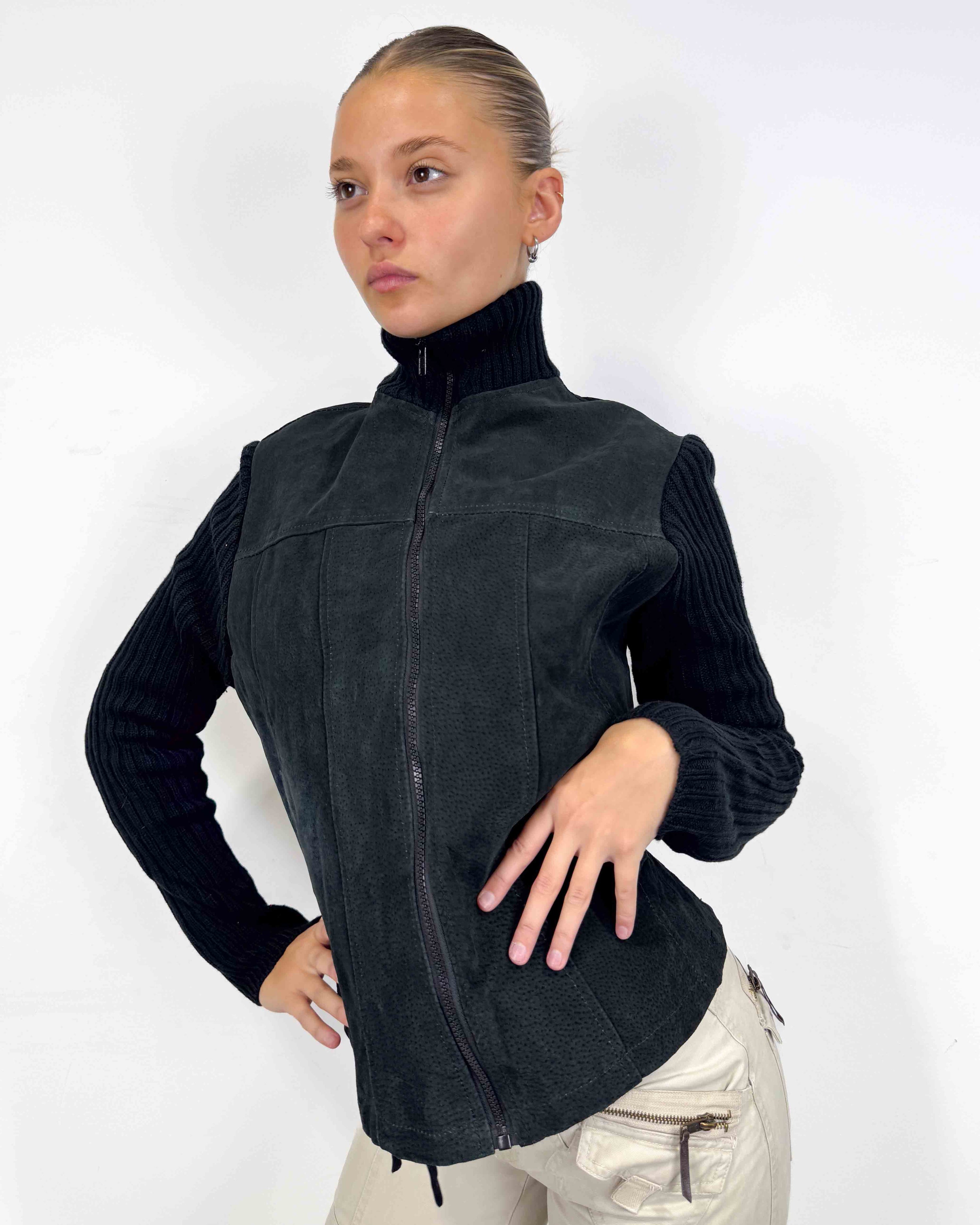 The enya leather jacket