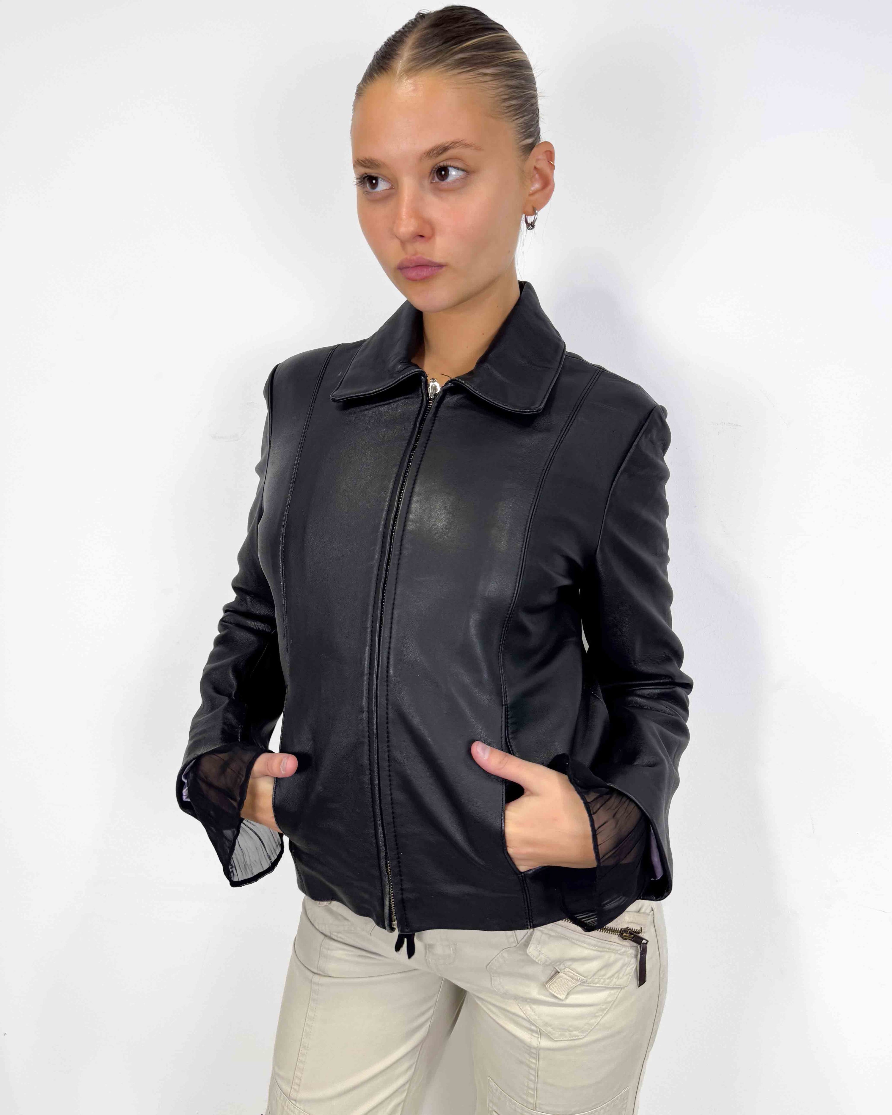 The pia leather jacket