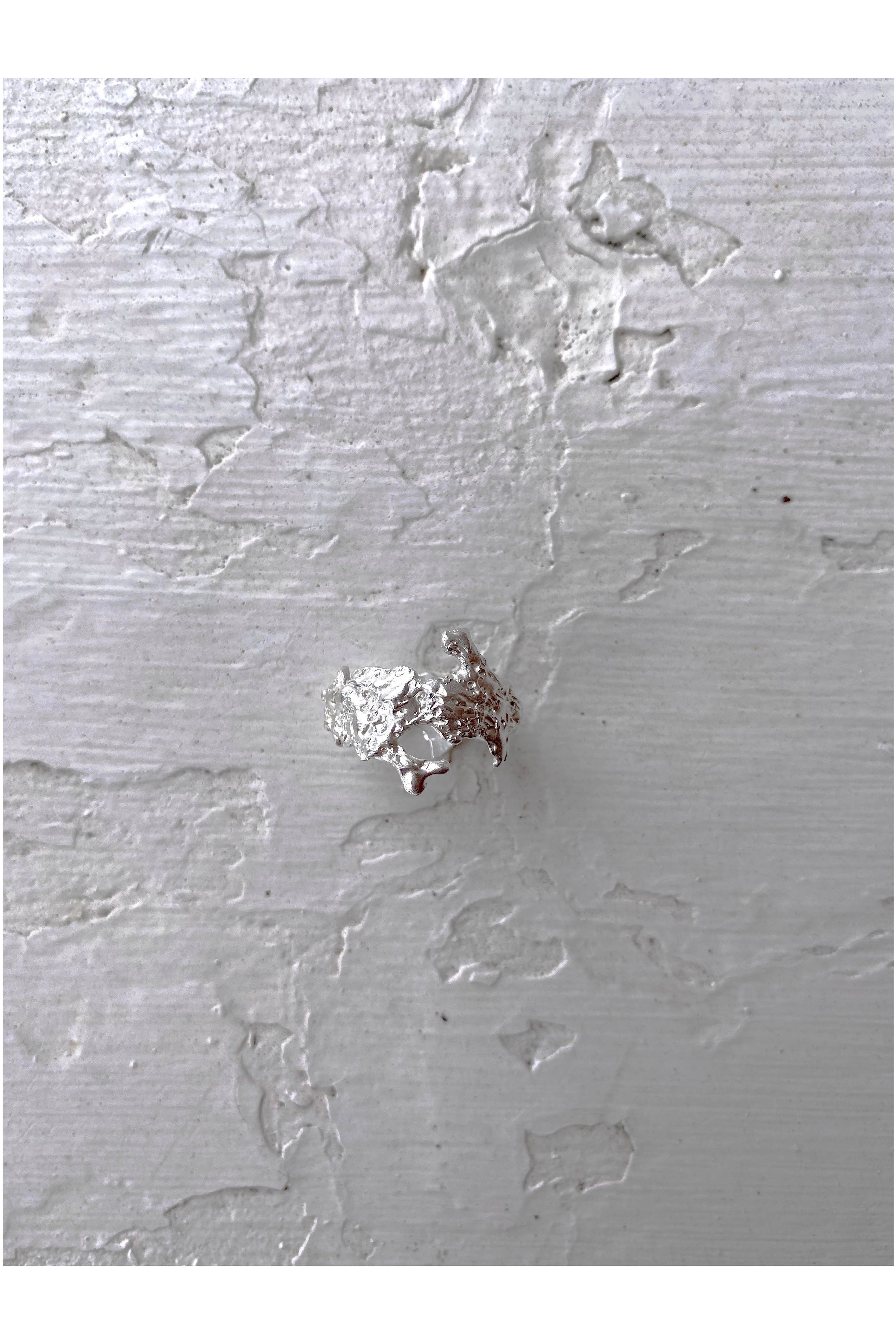 Visceral ring - silver