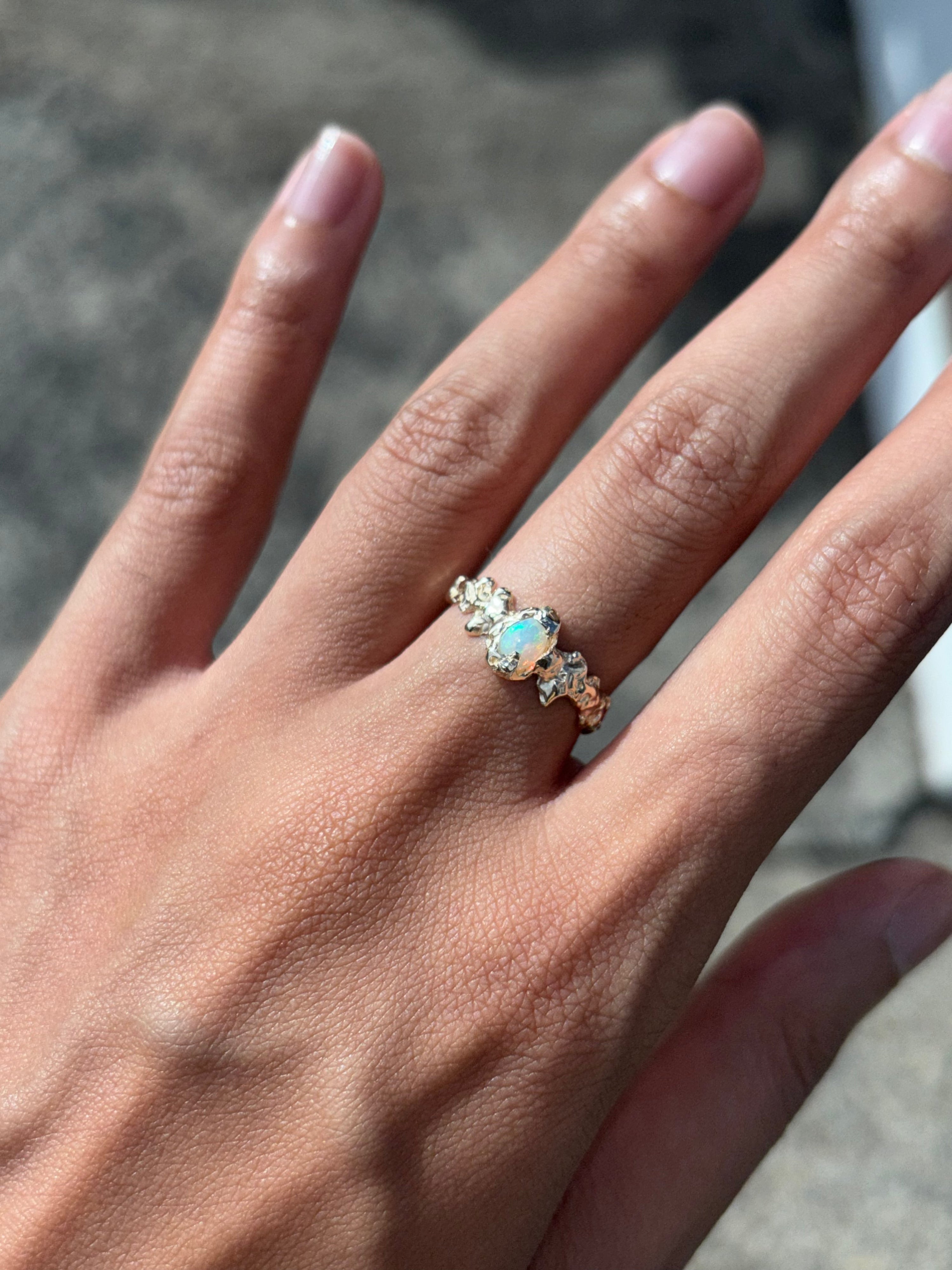 Crown ring - silver