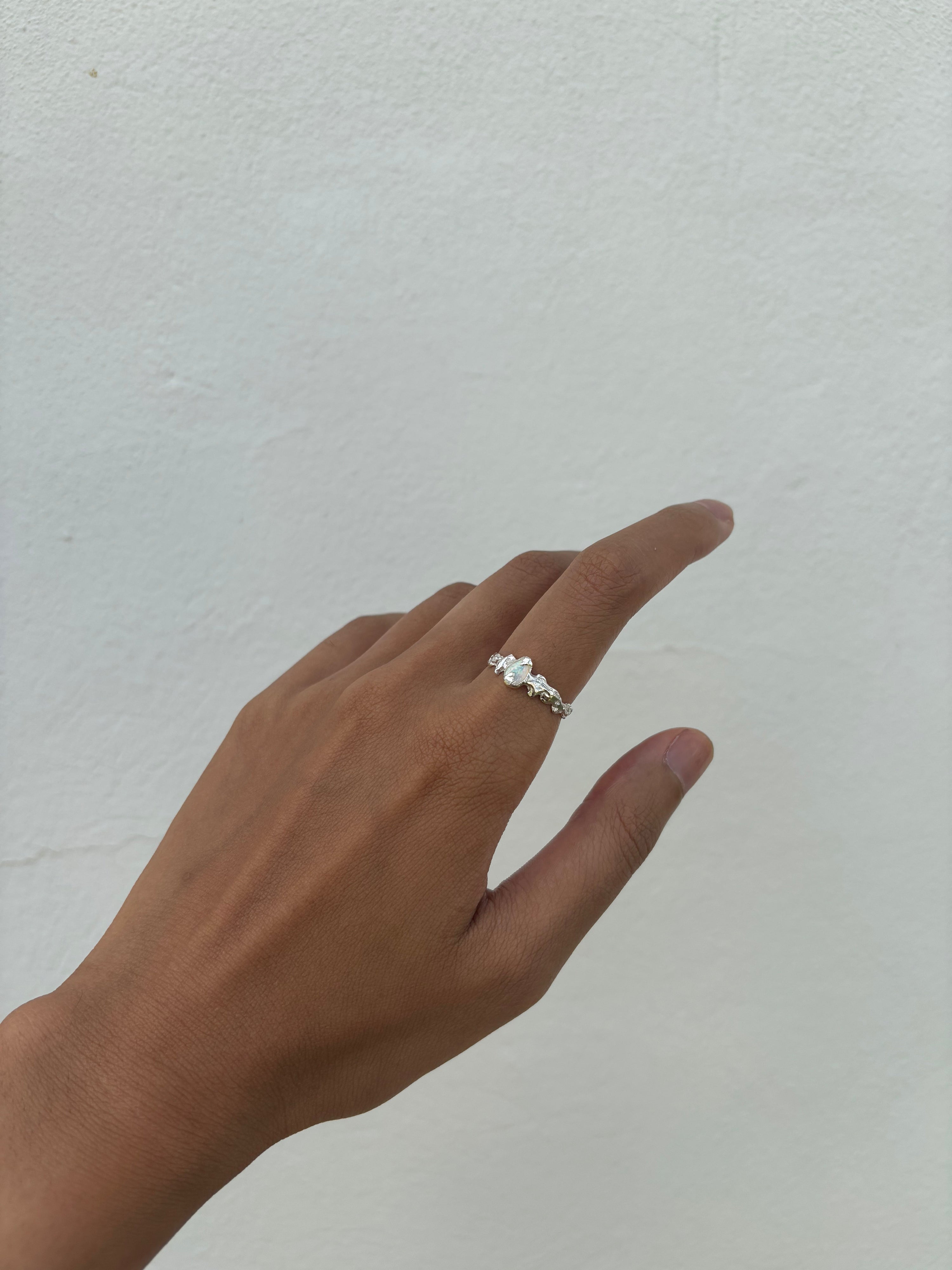 Crown ring - silver