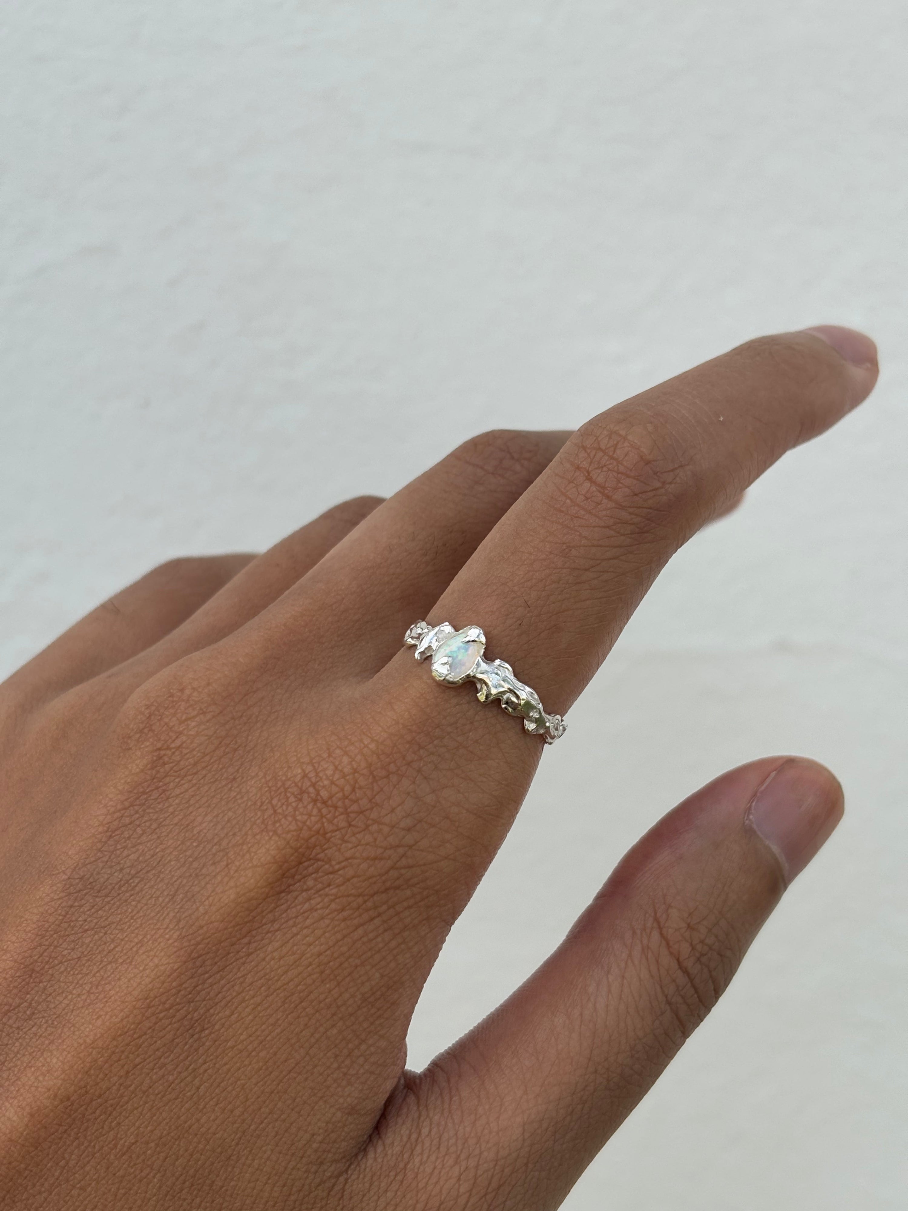 Crown ring - silver