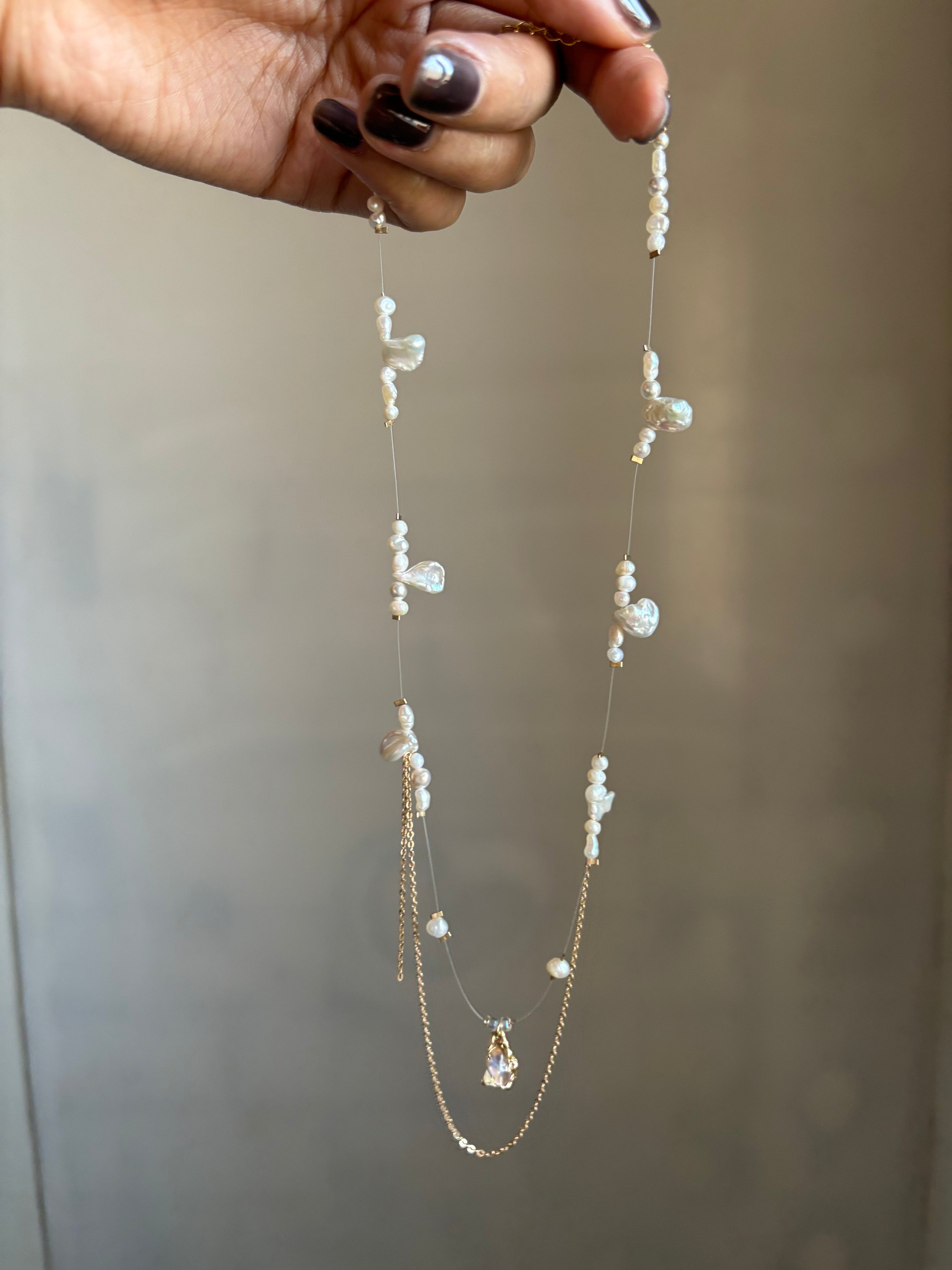 Celestial necklace - gold
