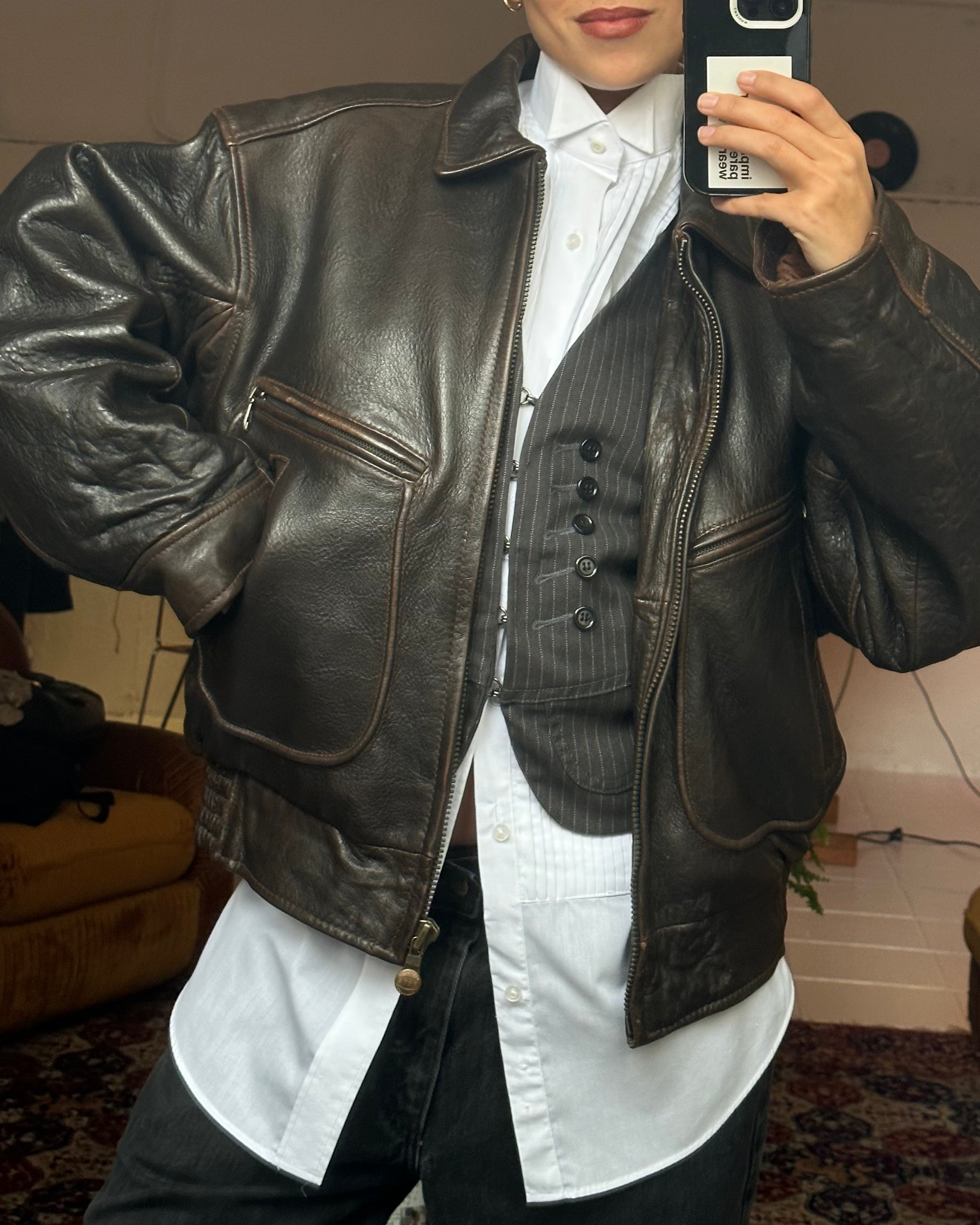 The jannicke leather jacket