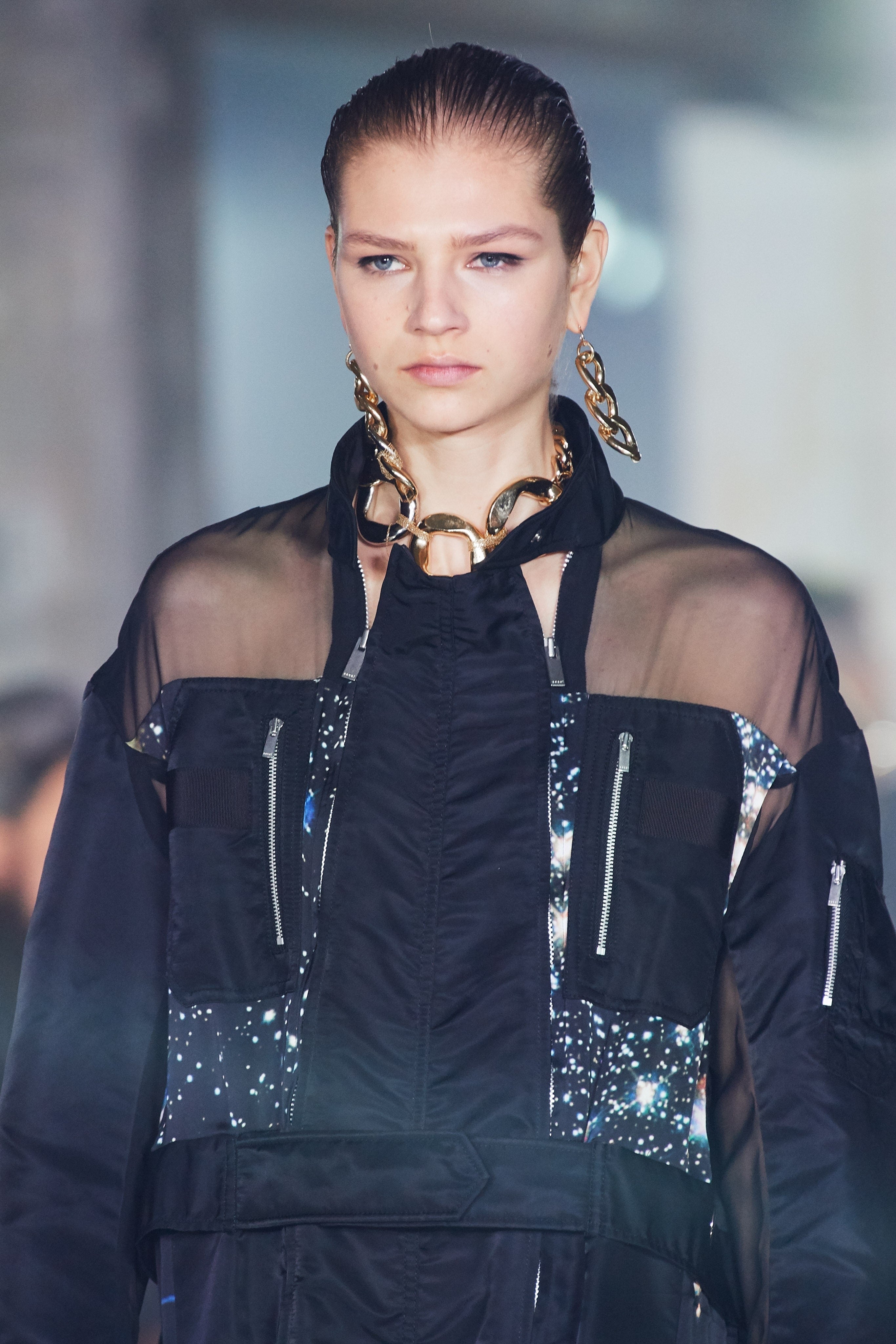 Sacai a/w 2020 sculptural necklace