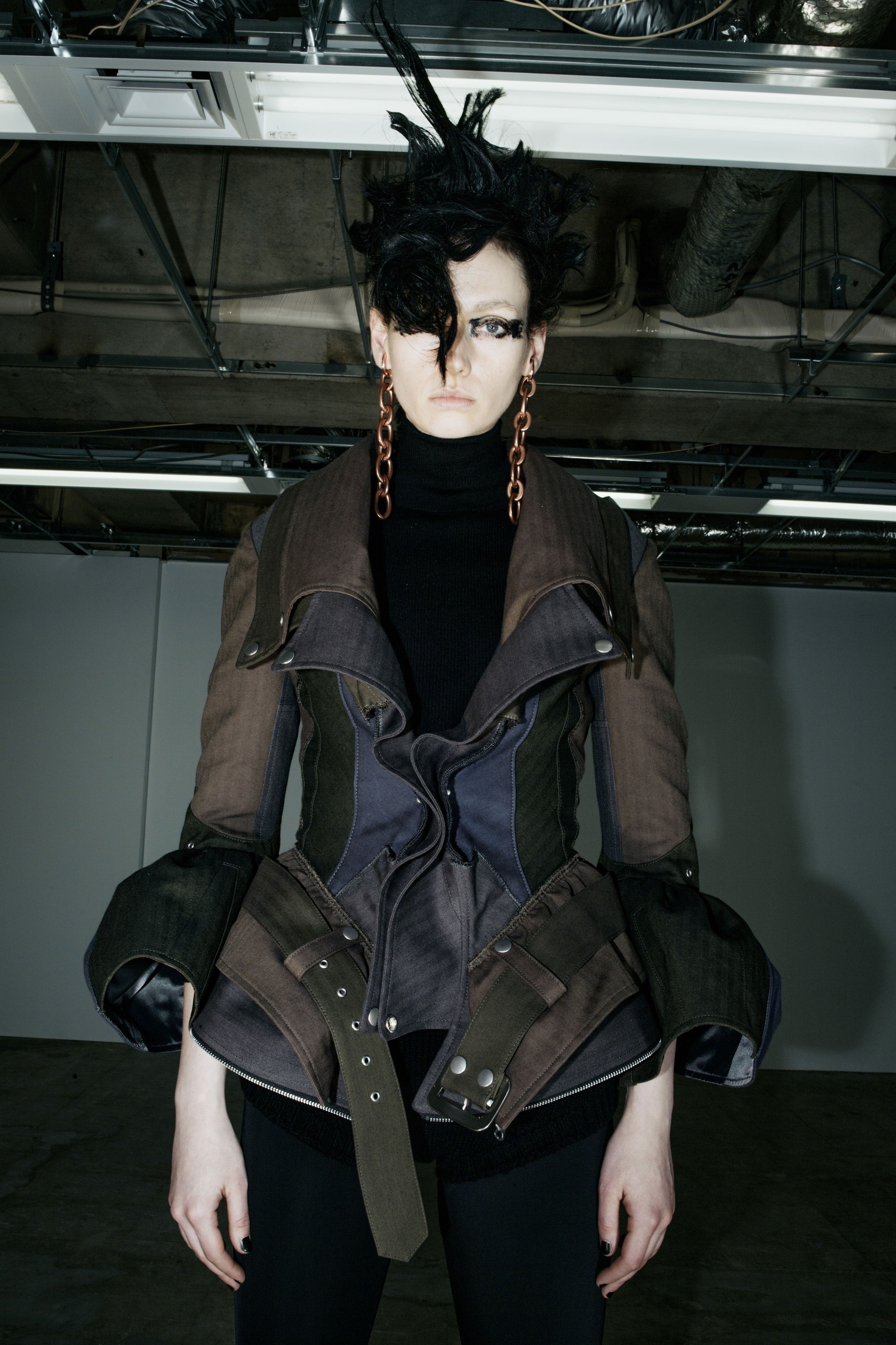 Junya watanabe a/w 2022 chain earcuffs