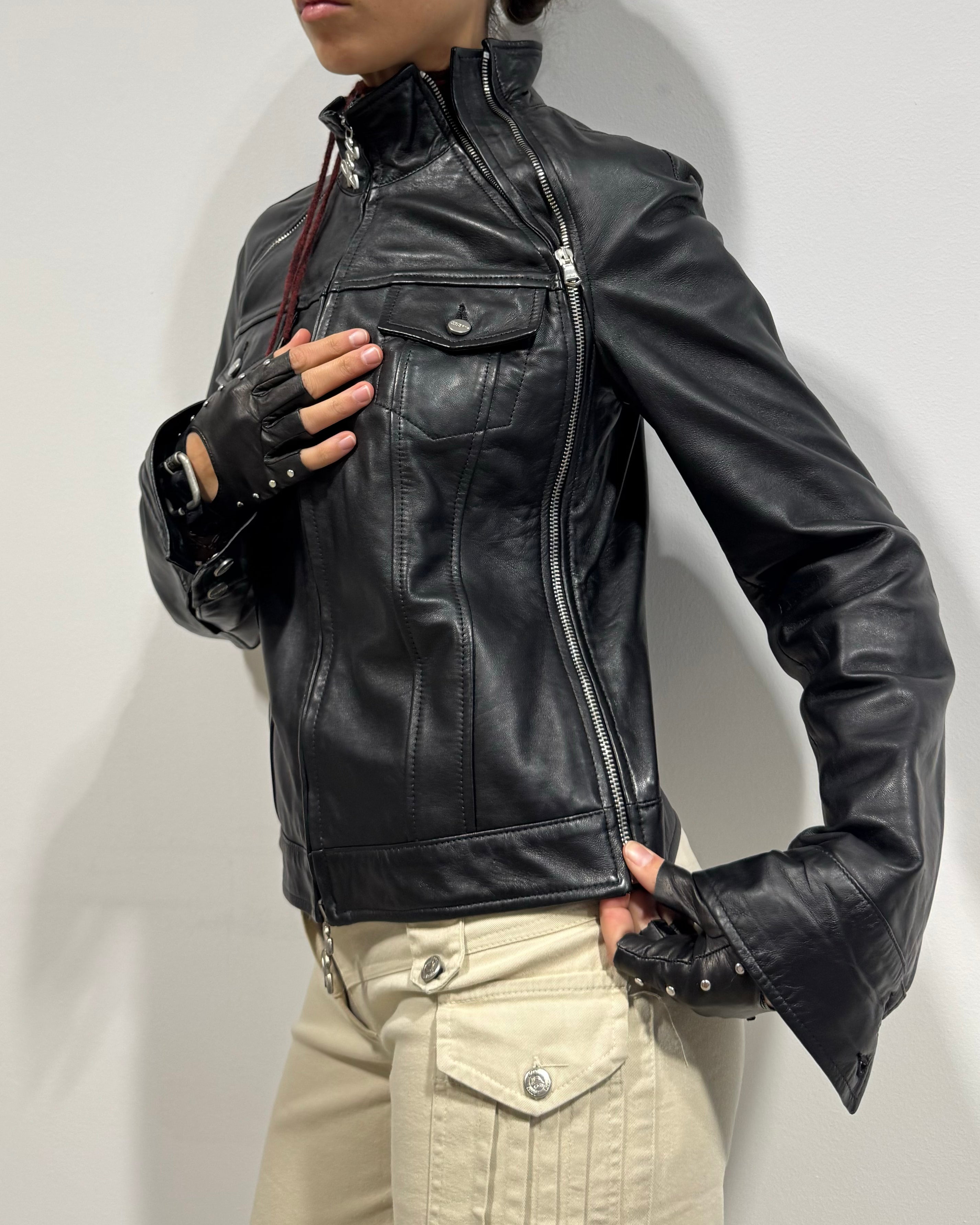 The johanna leather jacket
