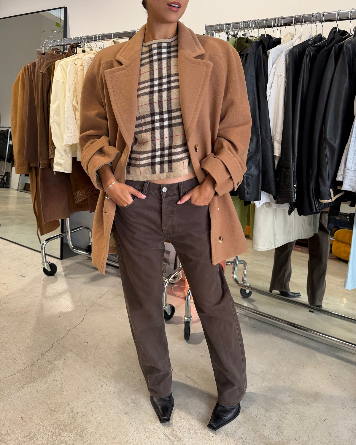 The allegra coat by valentino