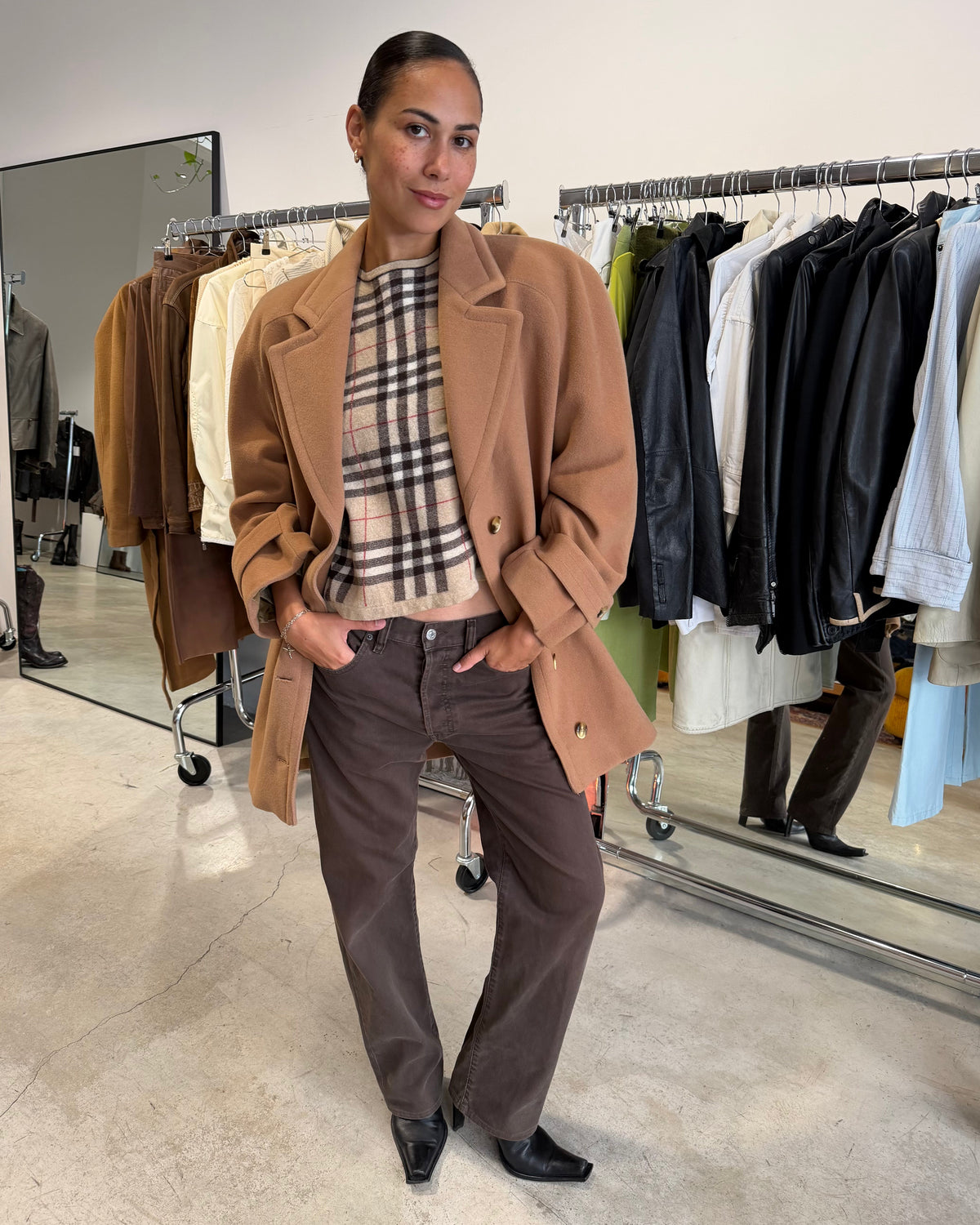 The allegra coat by valentino