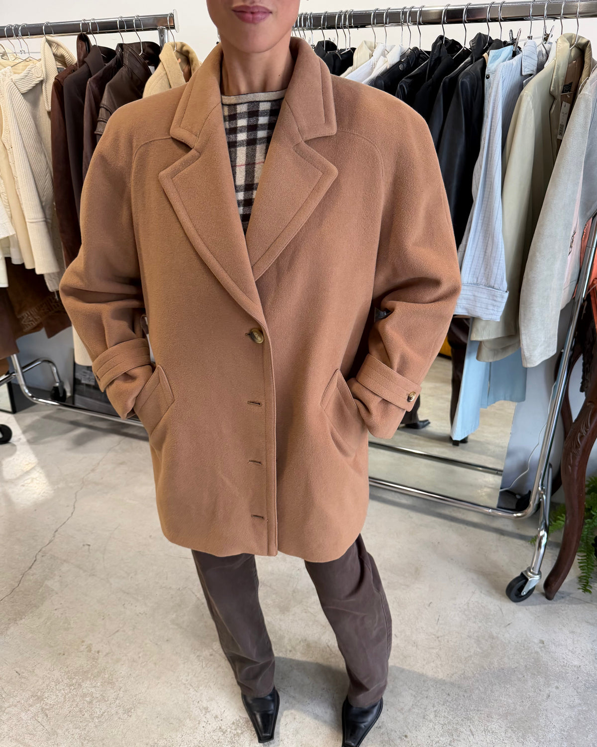 The allegra coat by valentino