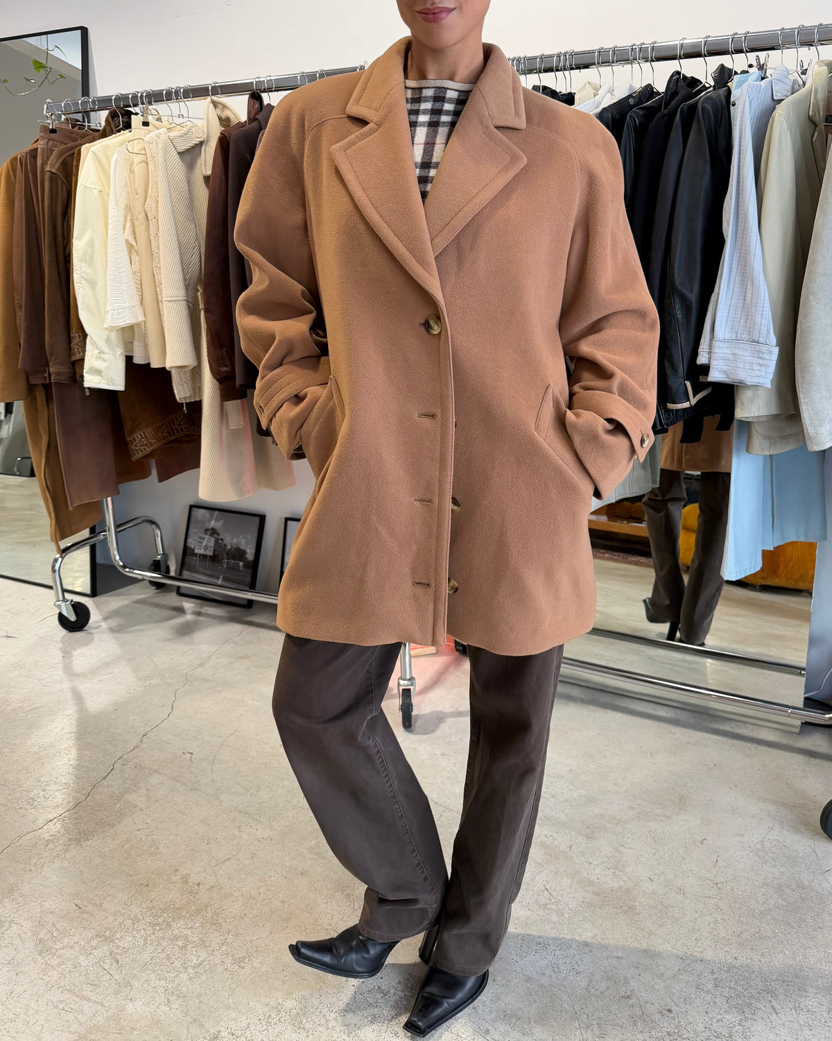 The allegra coat by valentino