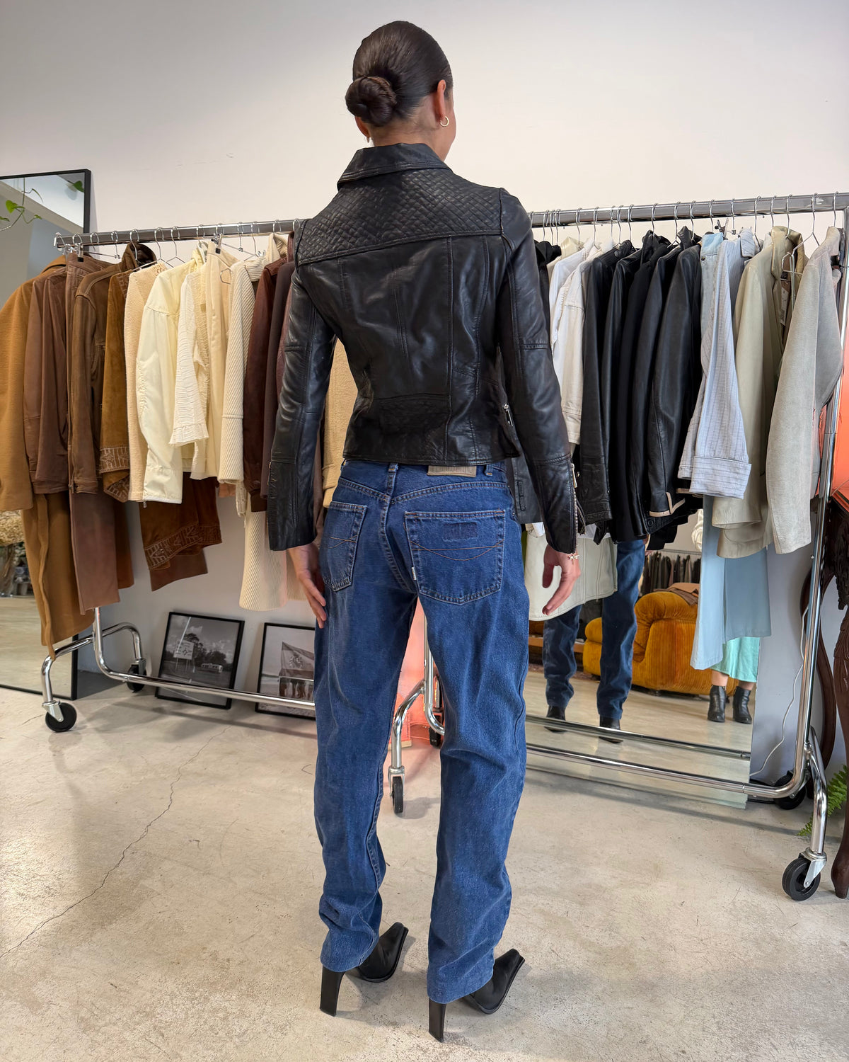 The hyun leather jacket