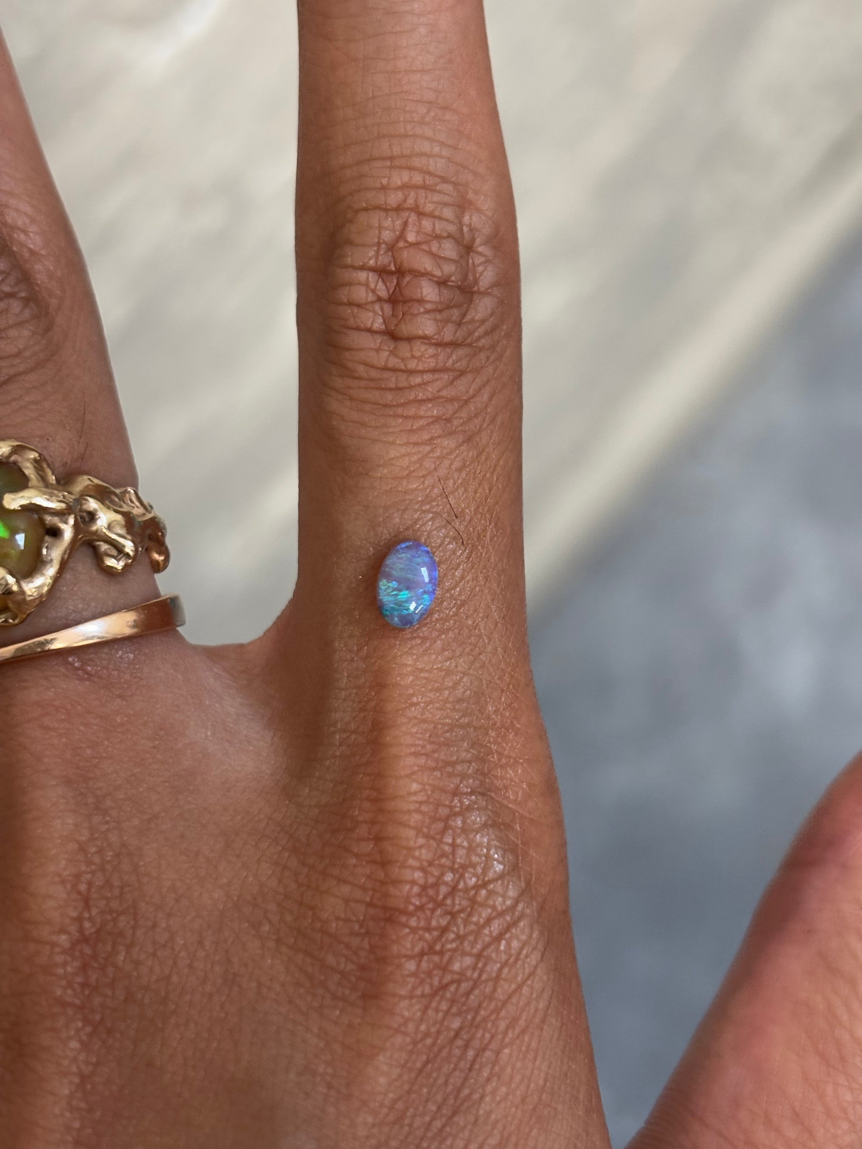Itty bitty ring - choose your stone