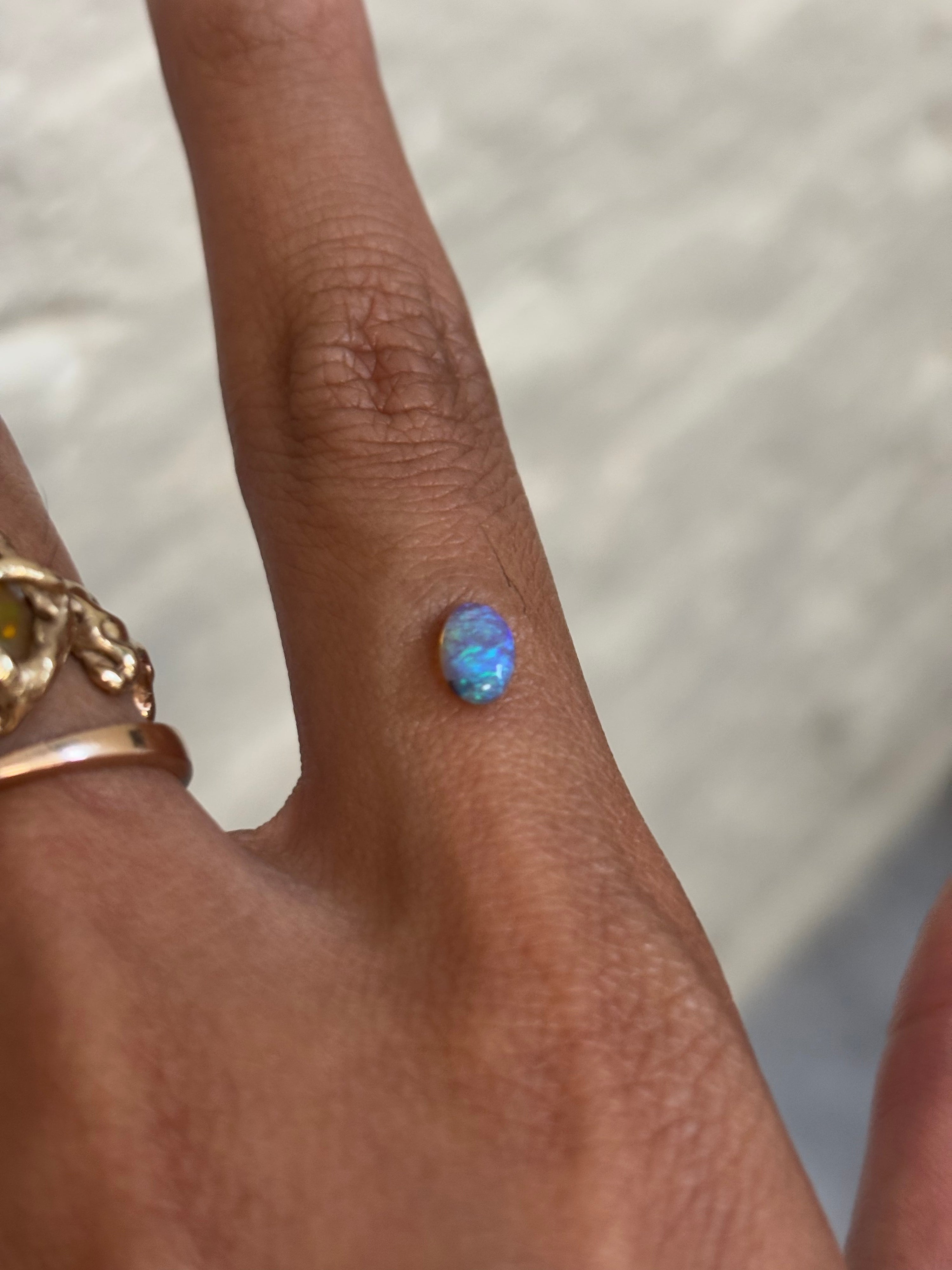 Itty bitty ring - choose your stone