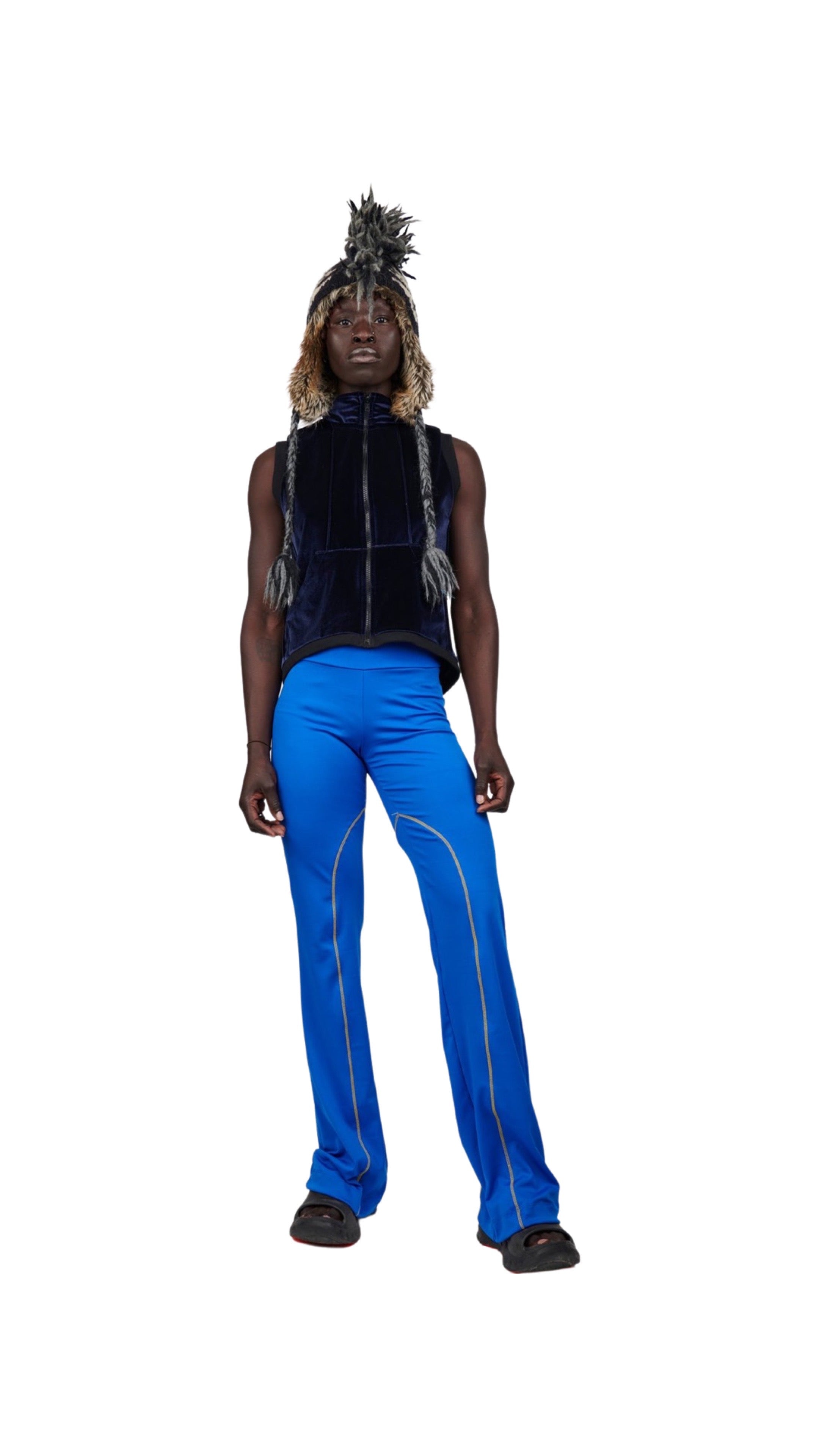 Sport pant - blue (flare)