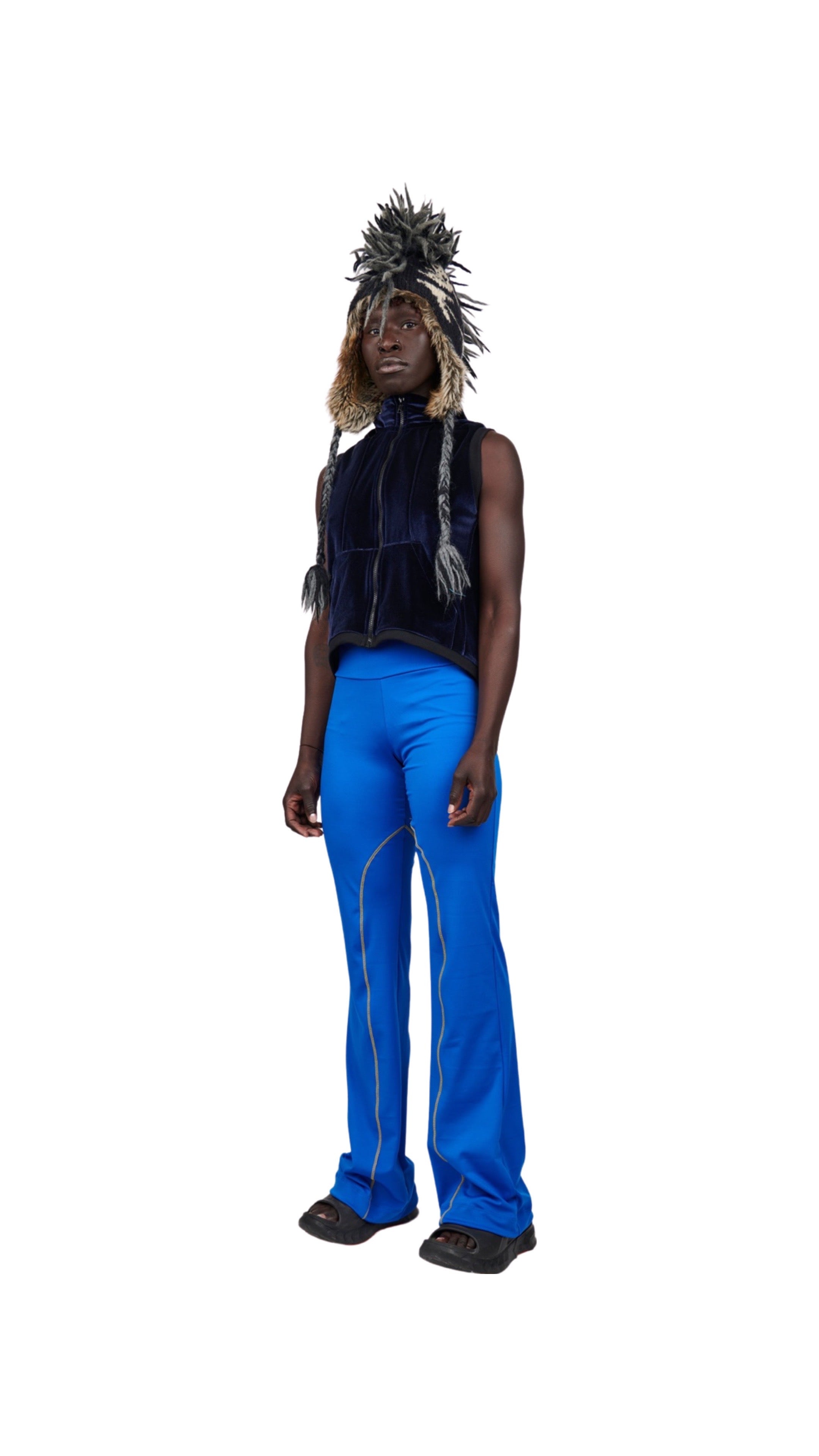 Sport pant - blue (flare)