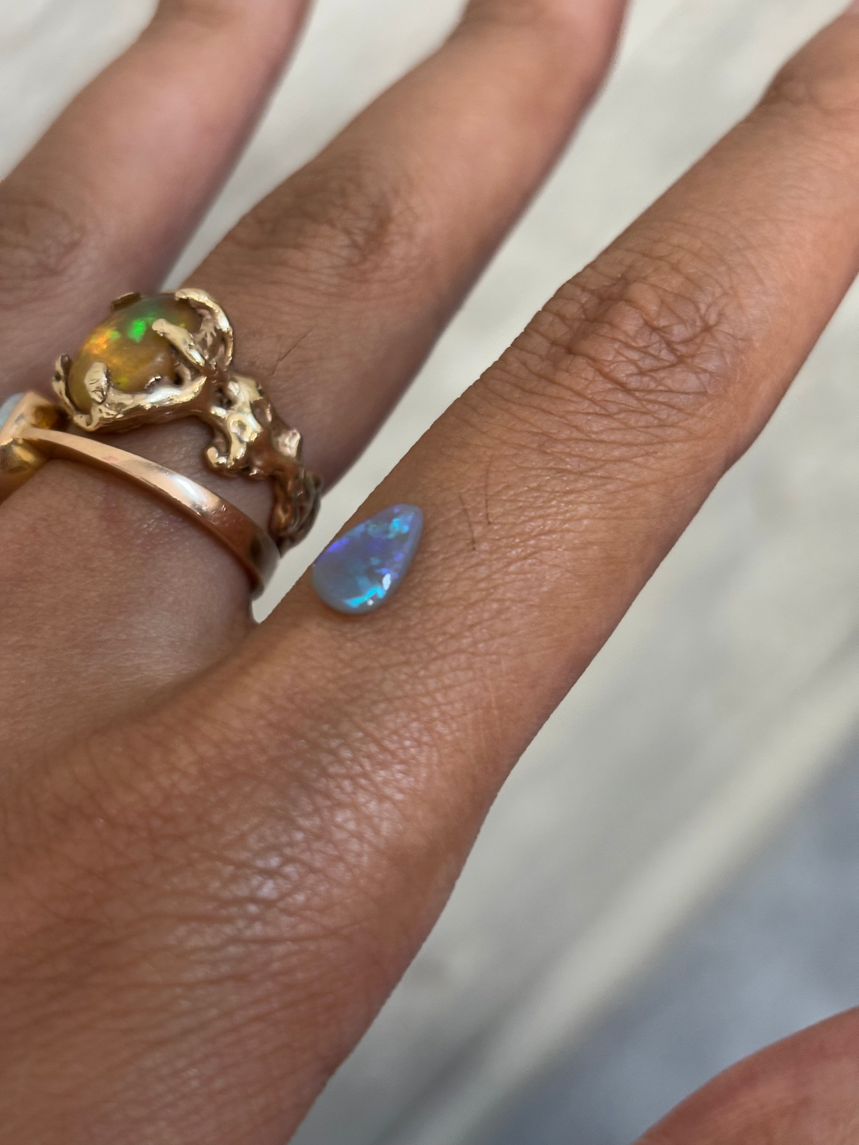 Itty bitty ring - choose your stone