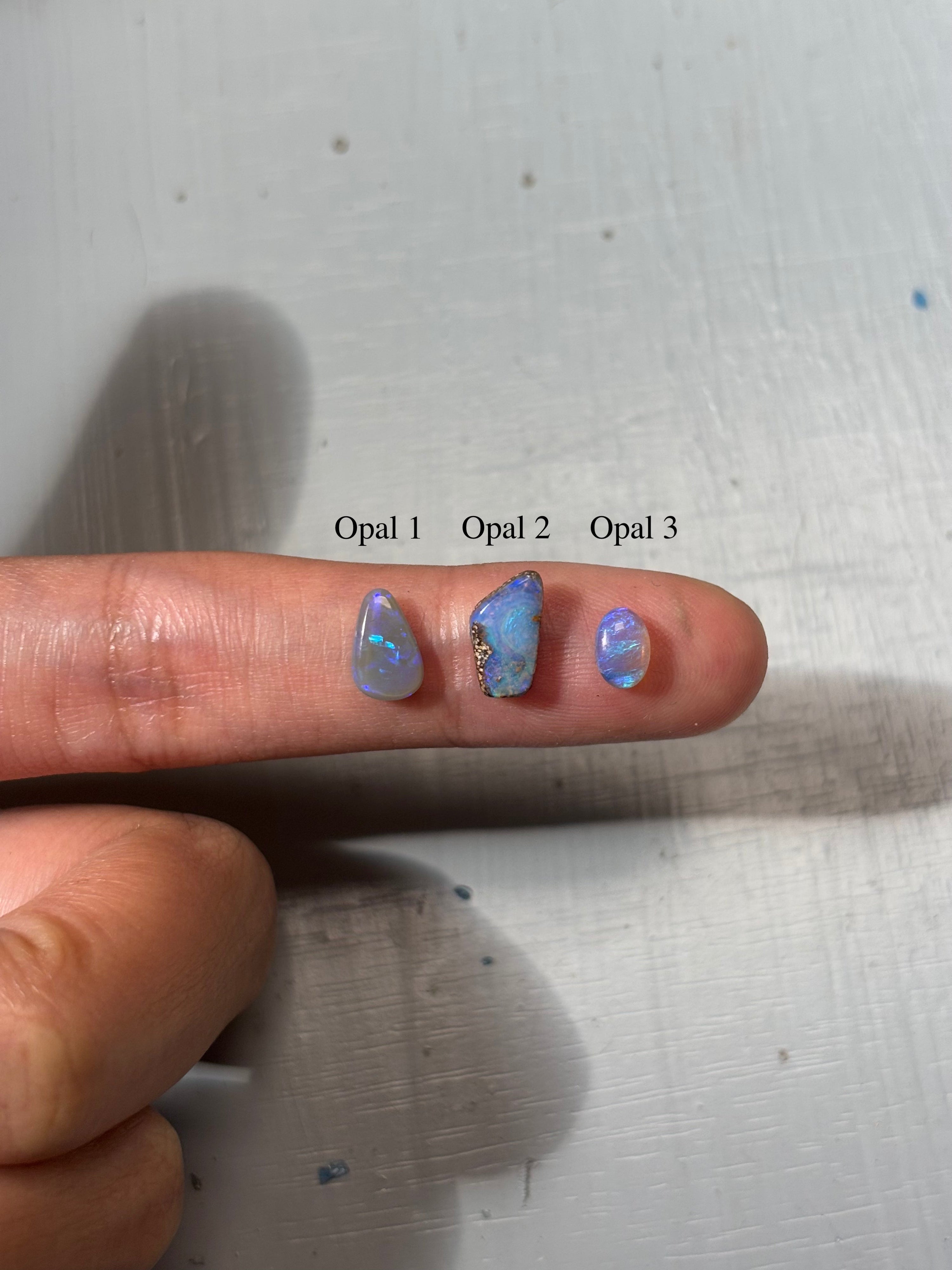 Itty bitty ring - choose your stone