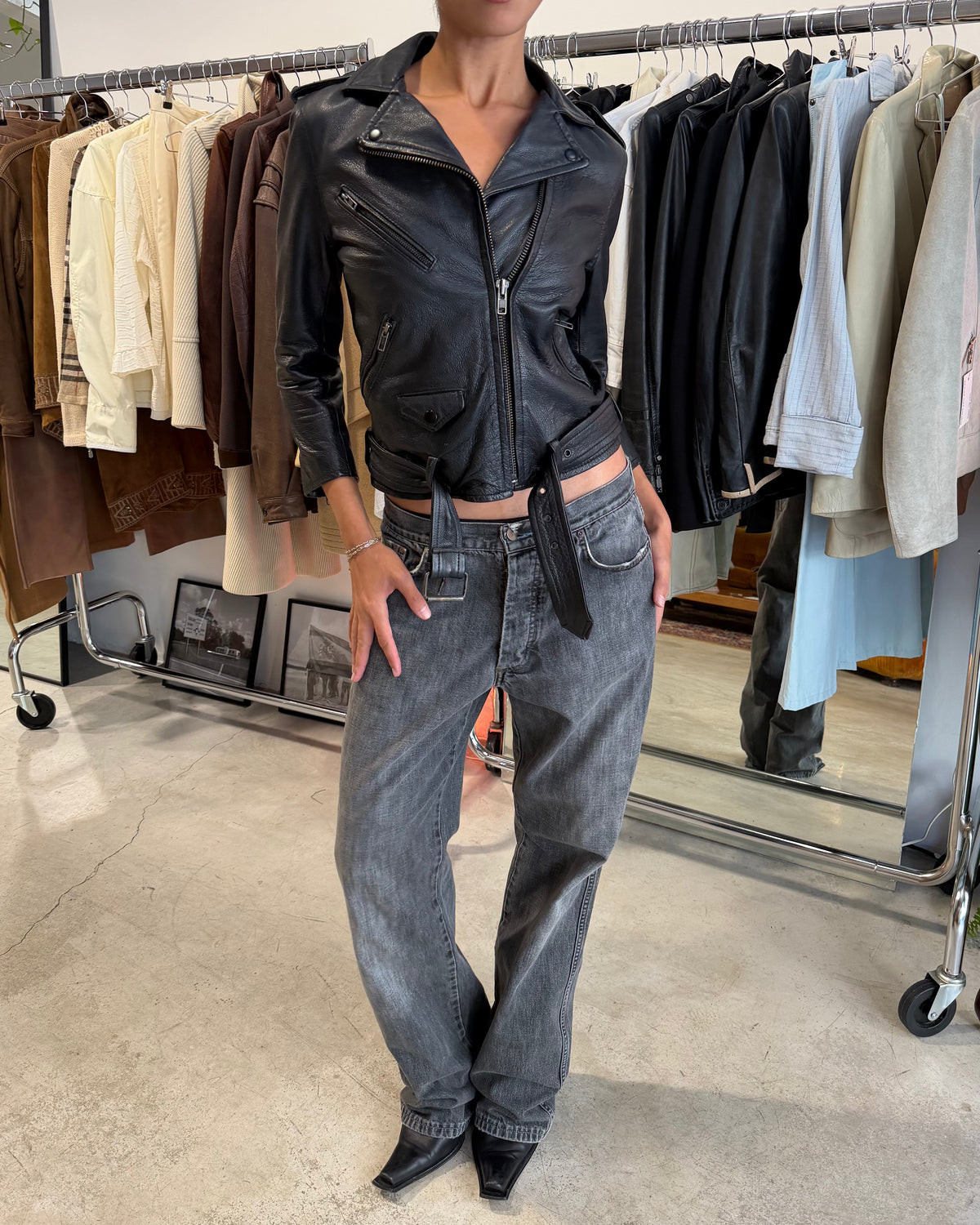 The wesley leather jacket