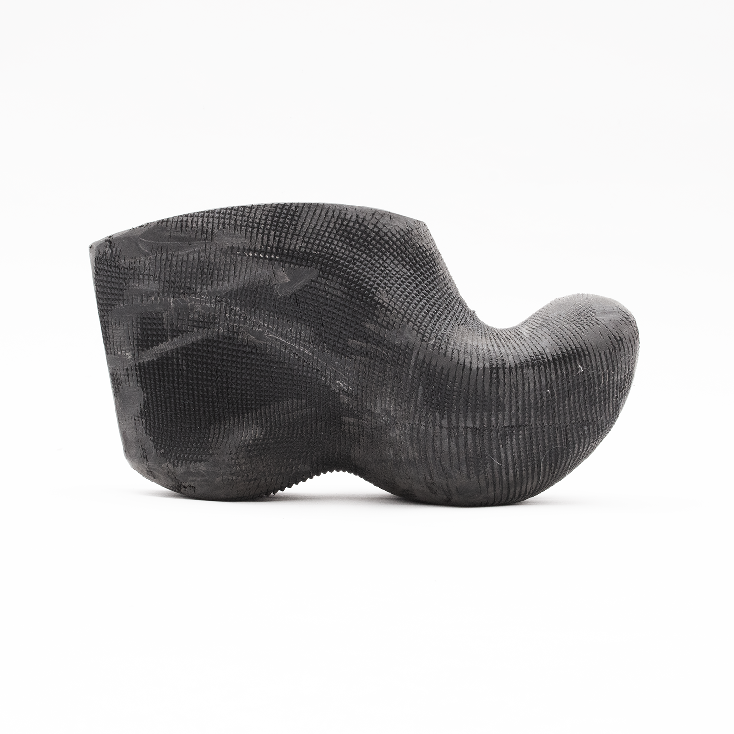 Sanded platform mules