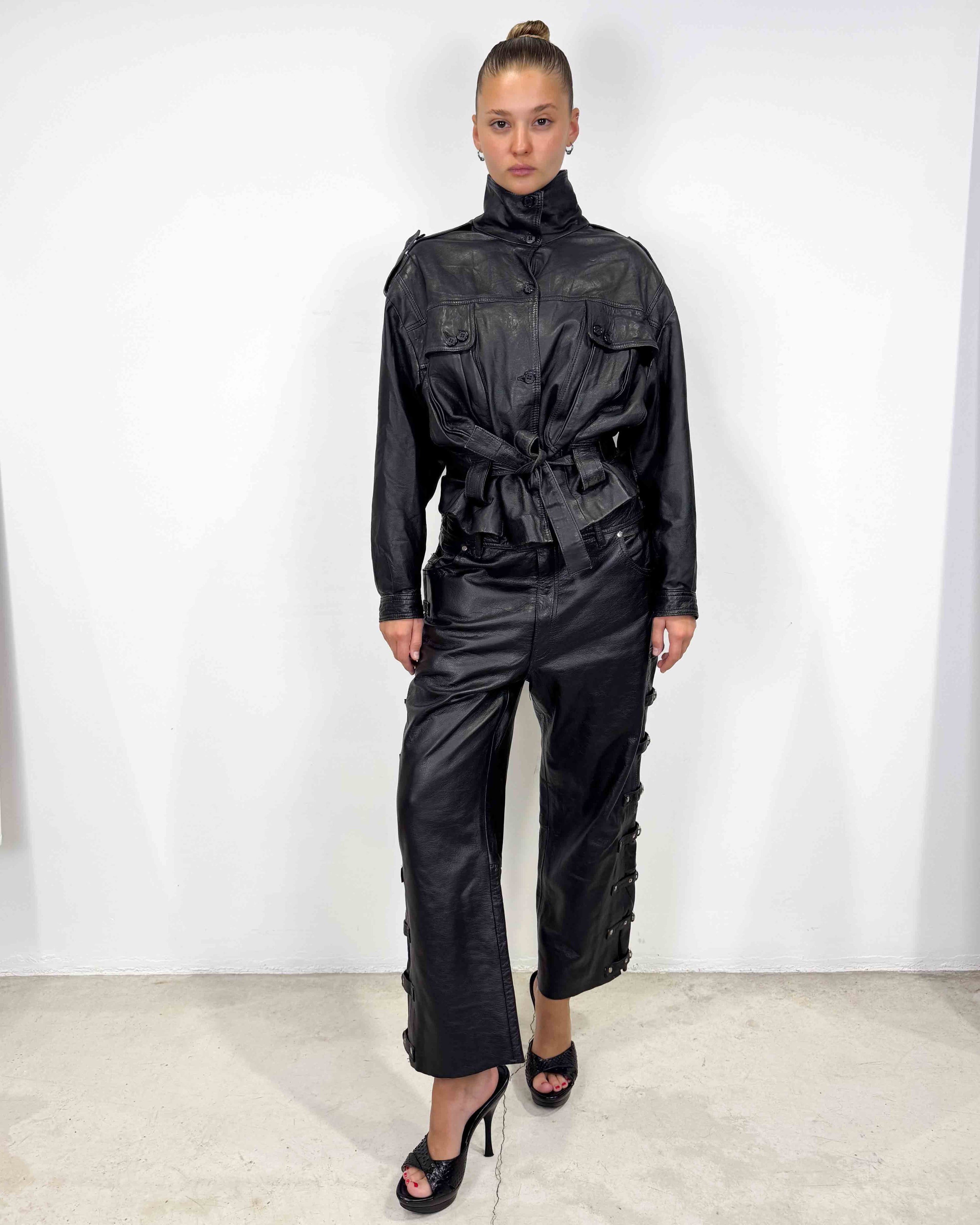 The violeta leather jacket