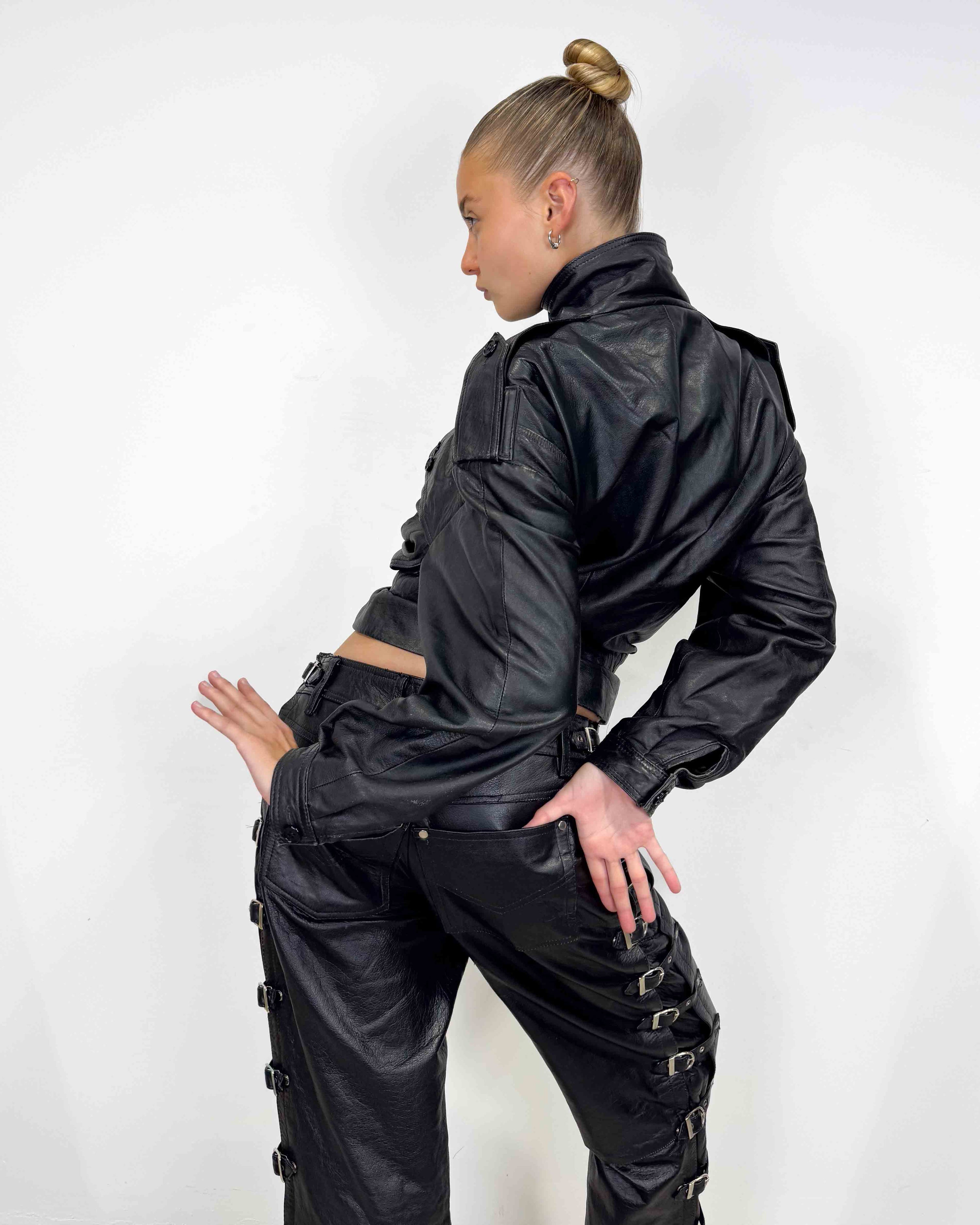 The violeta leather jacket