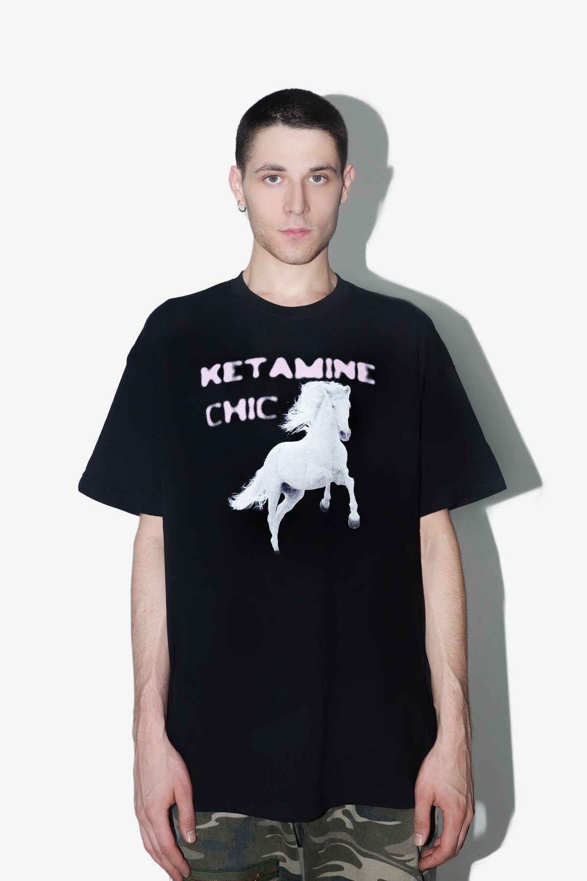 Ketamine chic black t-shirt