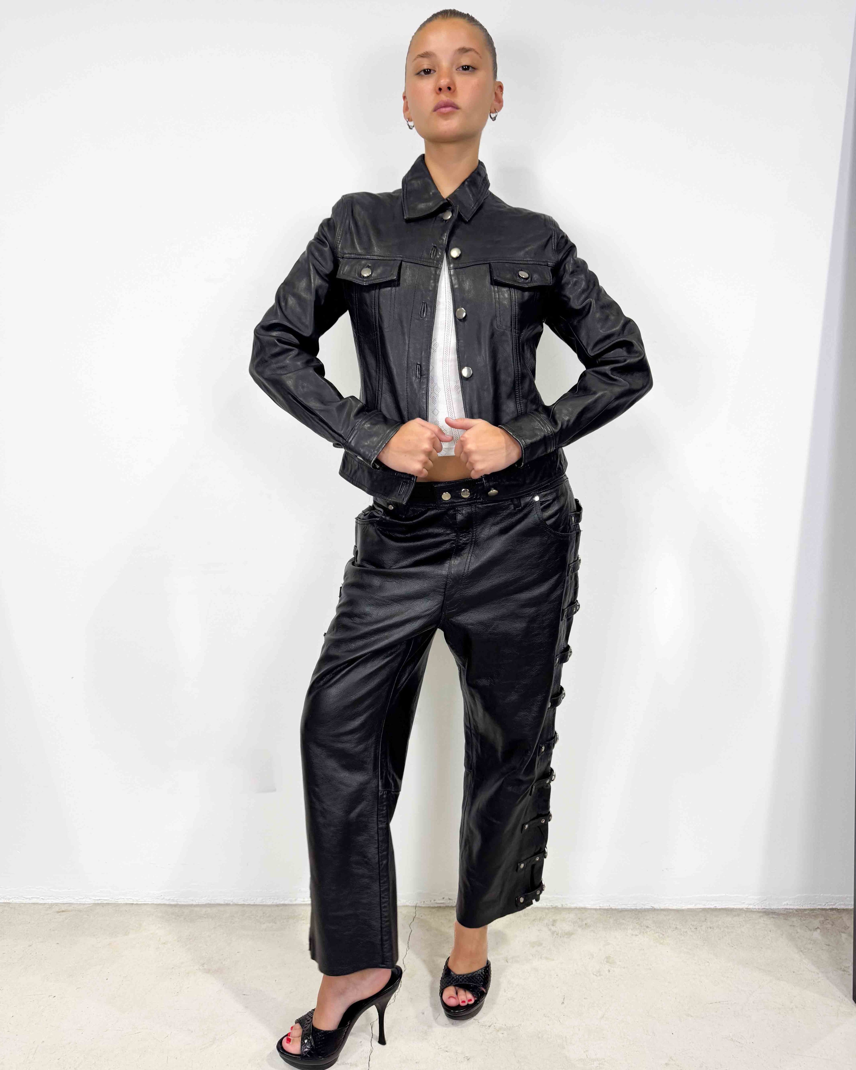 The inna leather jacket