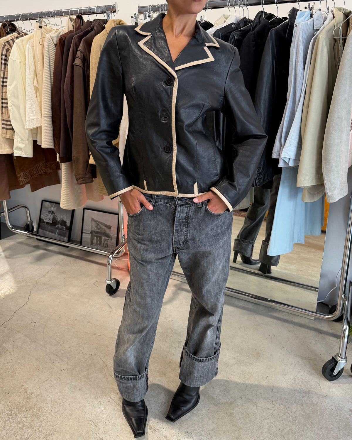 The noah leather jacket