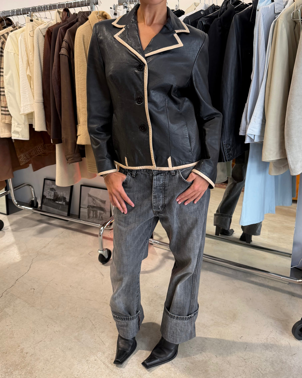 The noah leather jacket