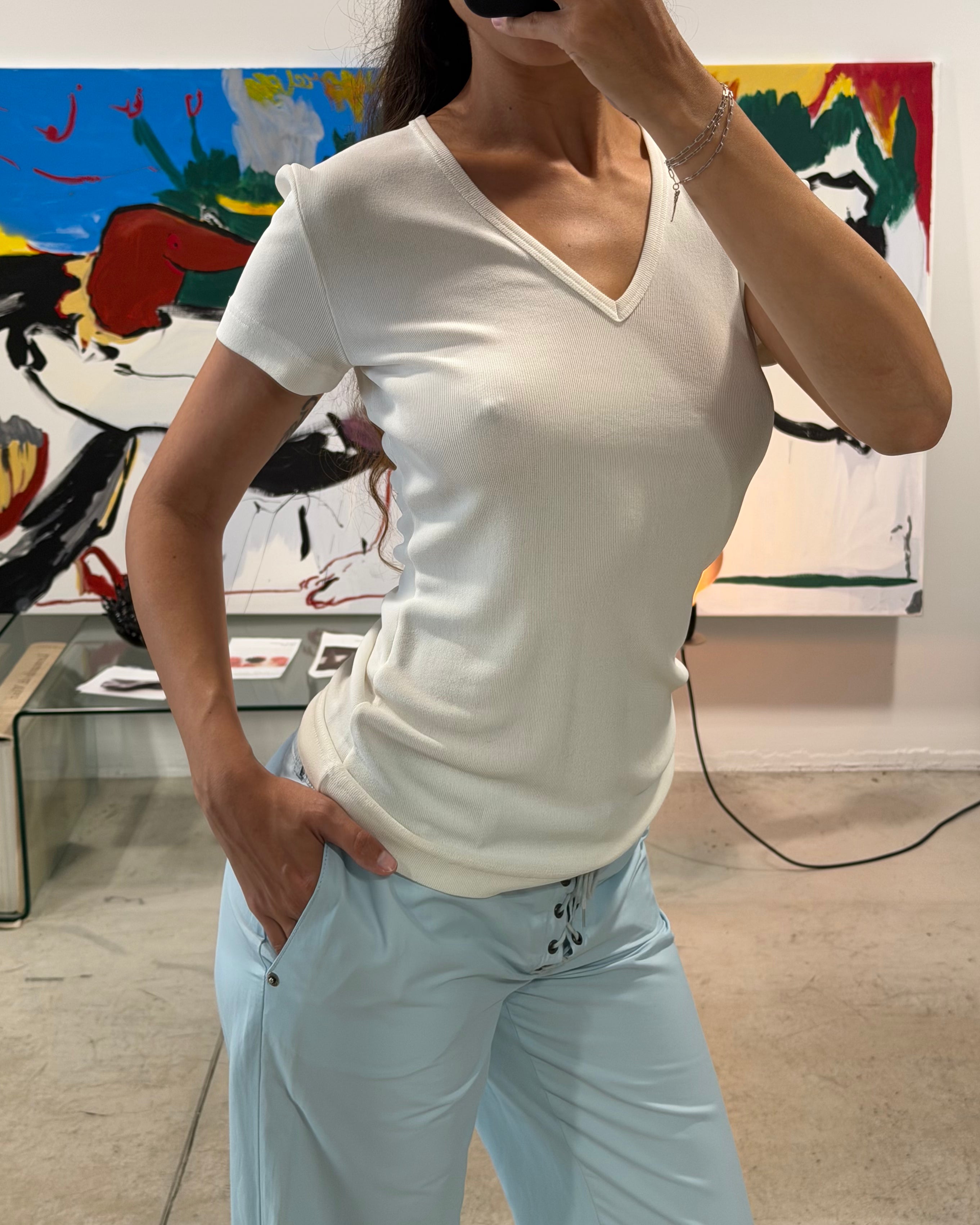 The aria top by dolce & gabbana