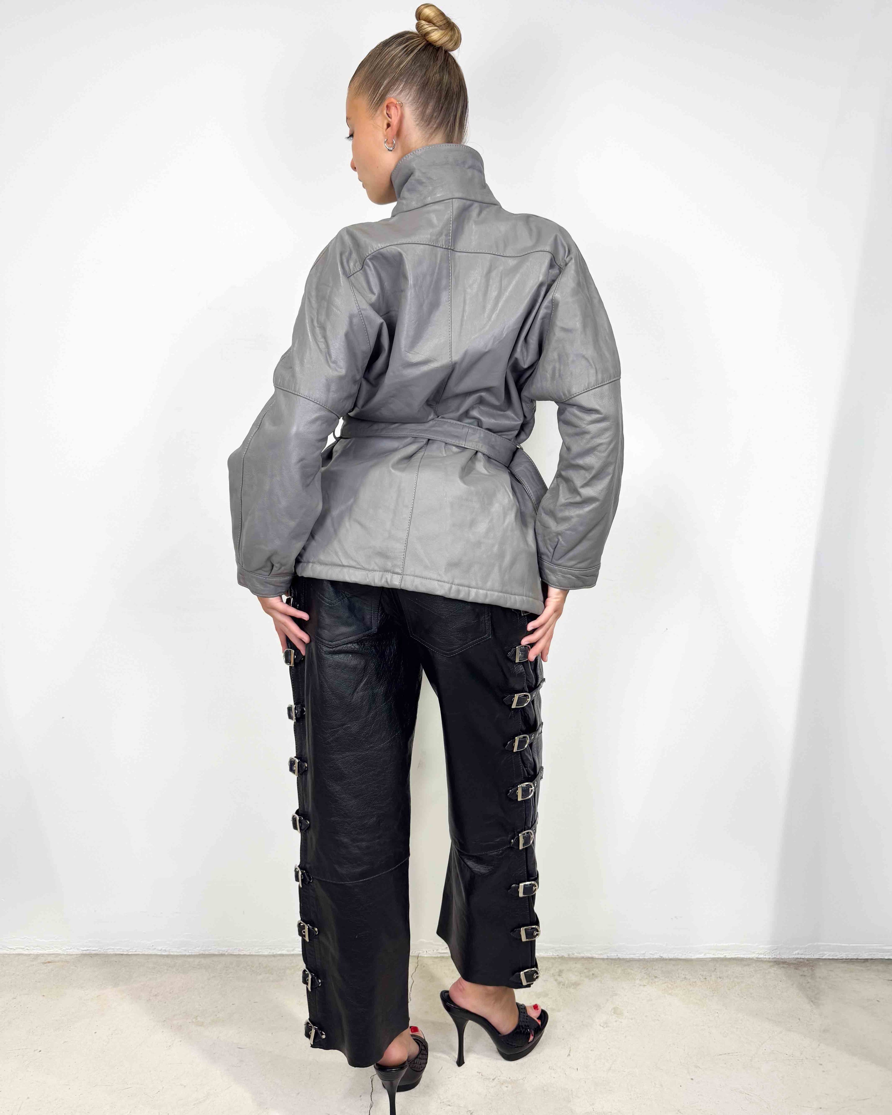 The yasi leather jacket