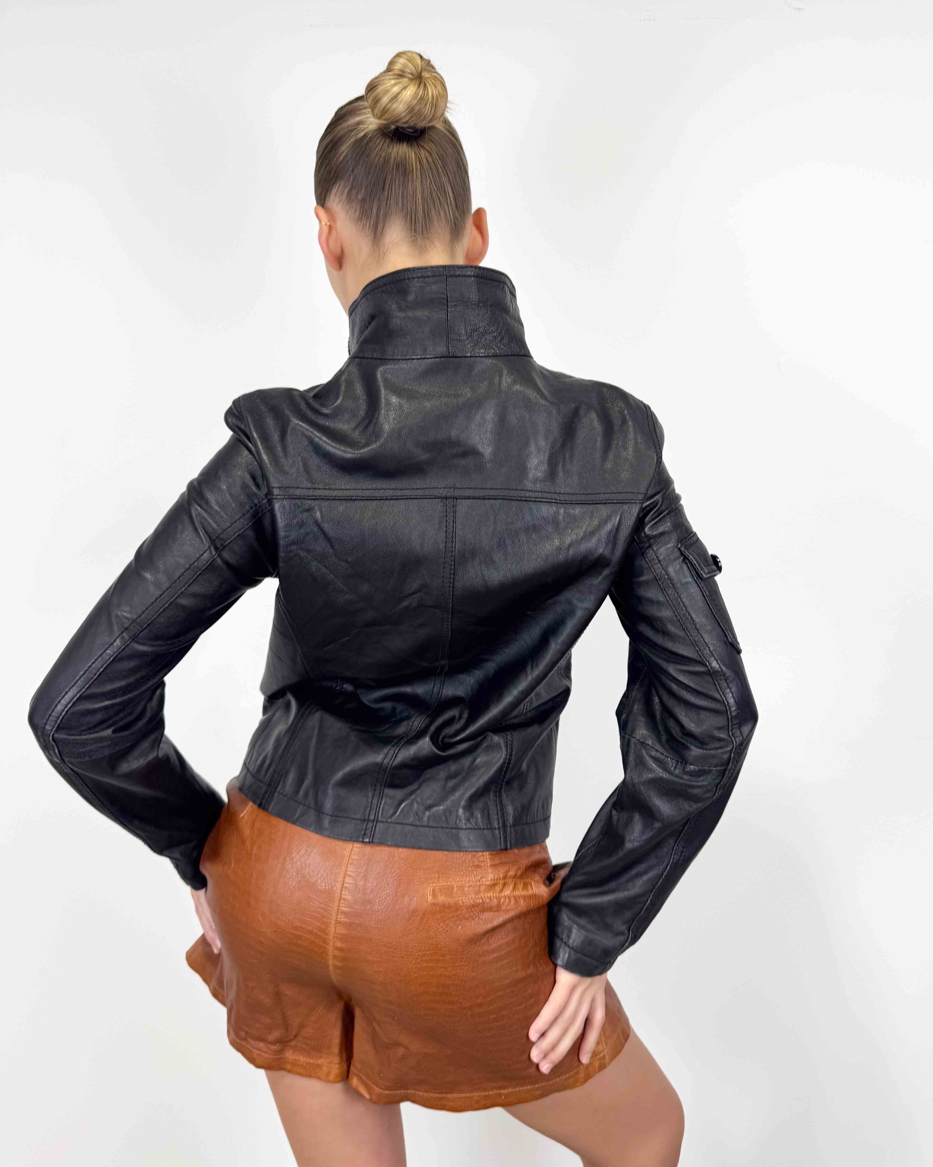 The prue leather jacket