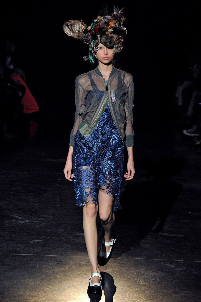 Junya watanabe s/s 2012 transparent bomber jacket