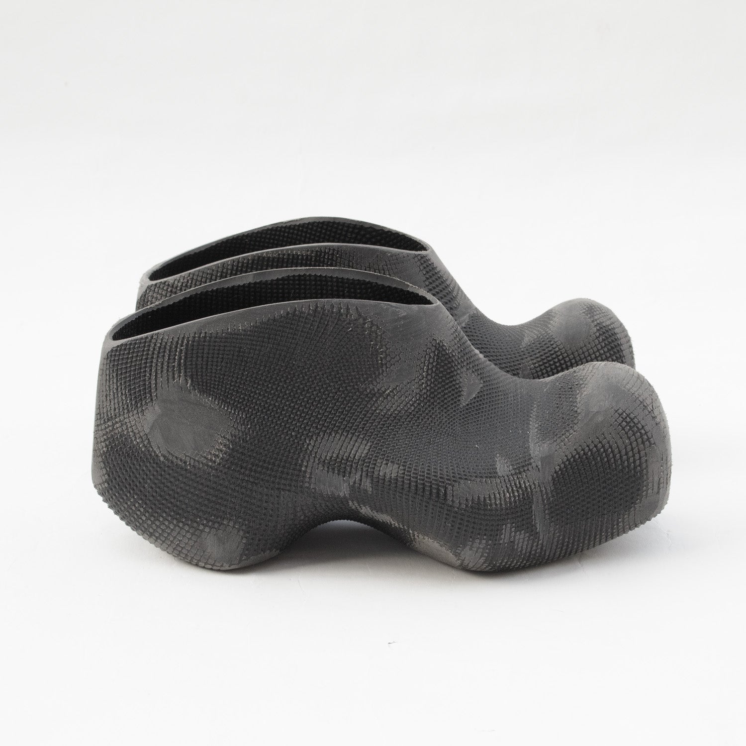 Sanded rubber mules