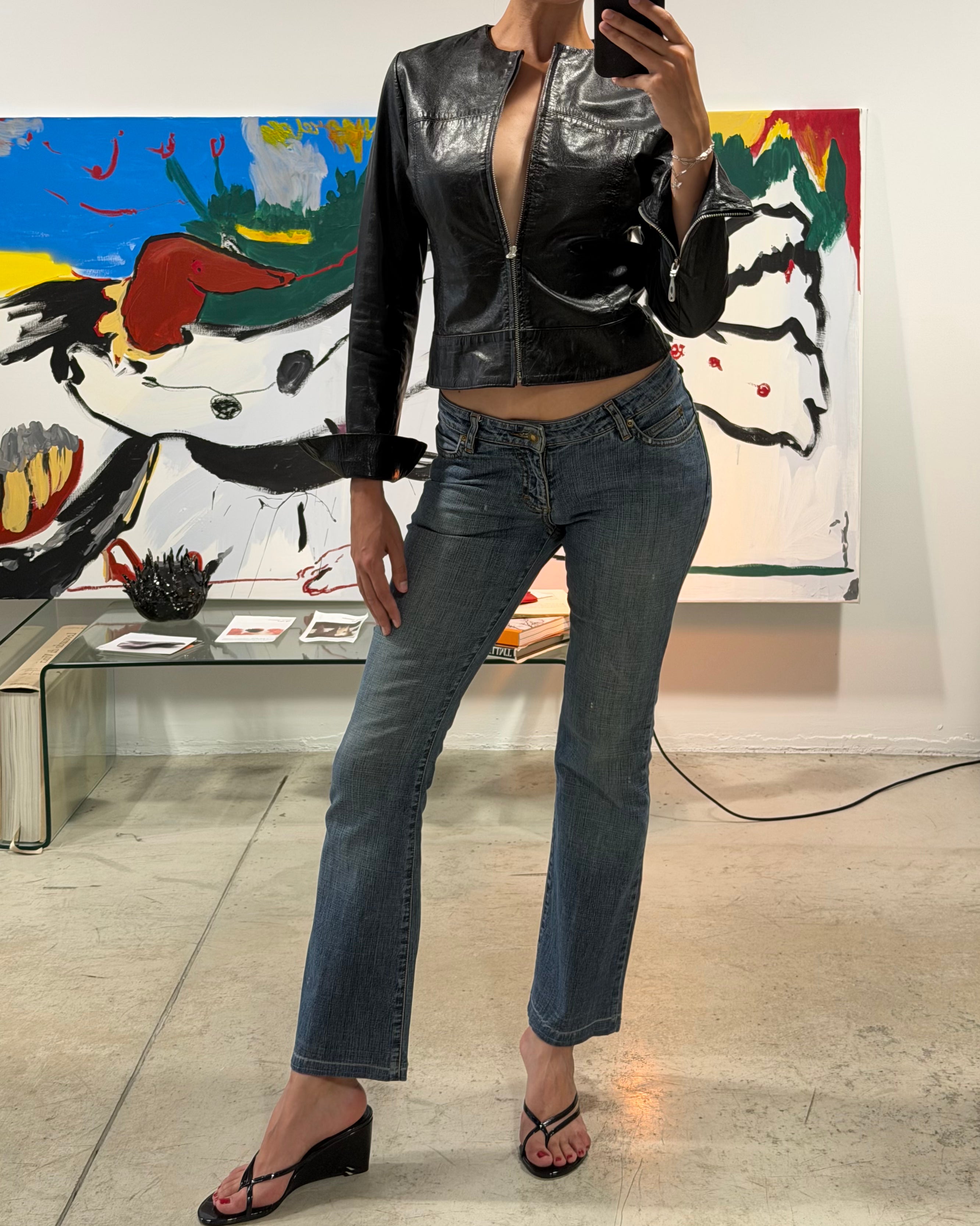 The ana leather jacket