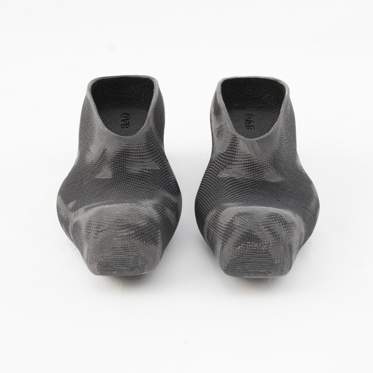 Sanded rubber mules
