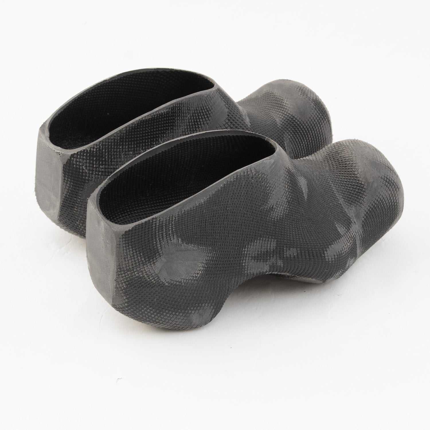 Sanded rubber mules