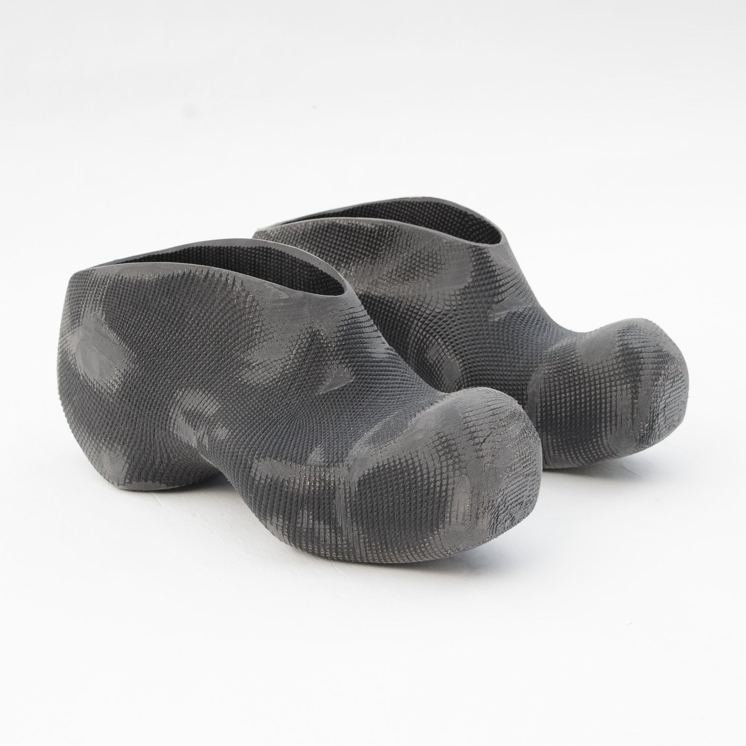 Sanded rubber mules